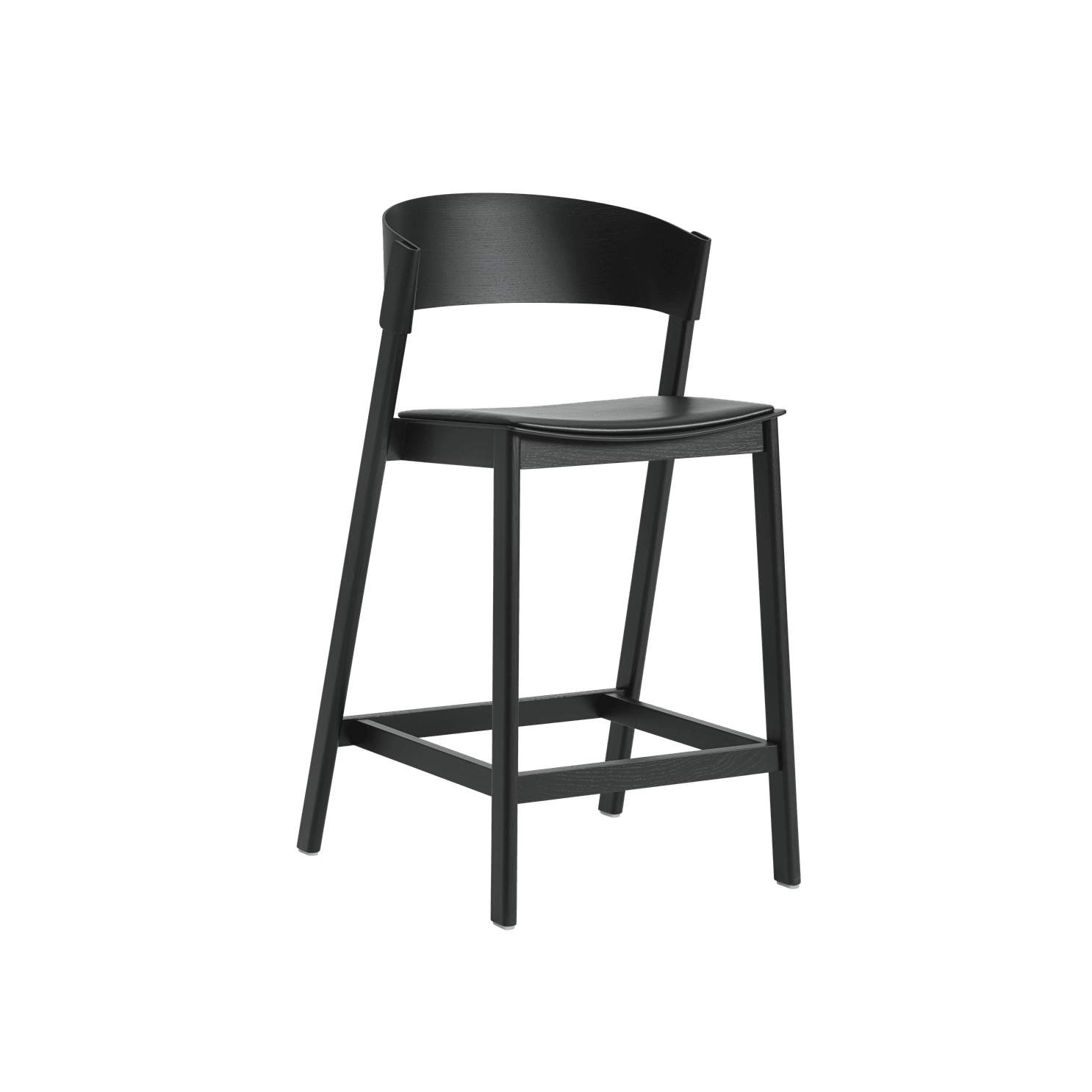 COVER Customizable Bar Stool with Black Base