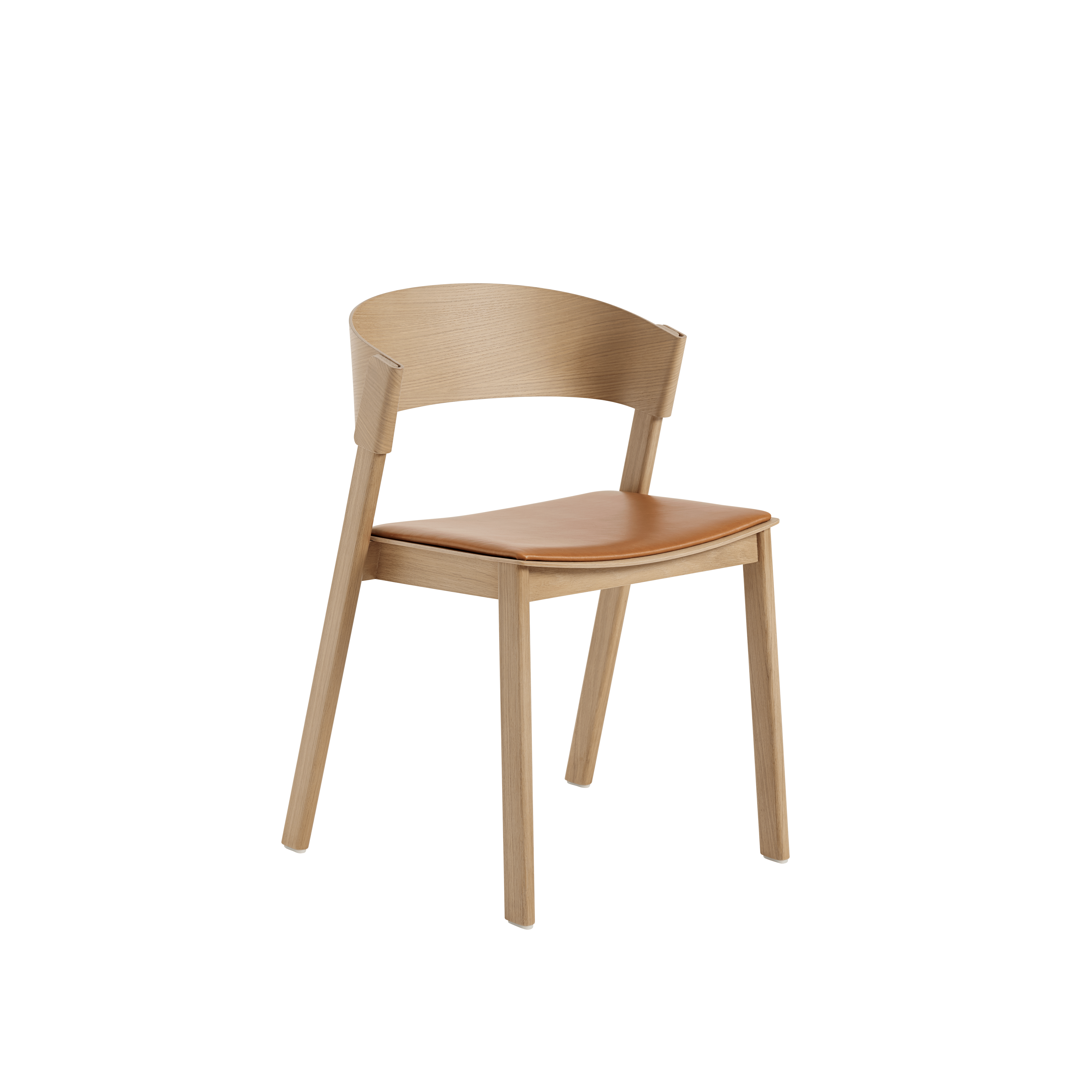 COVER Chair - Customizable with Oak Base