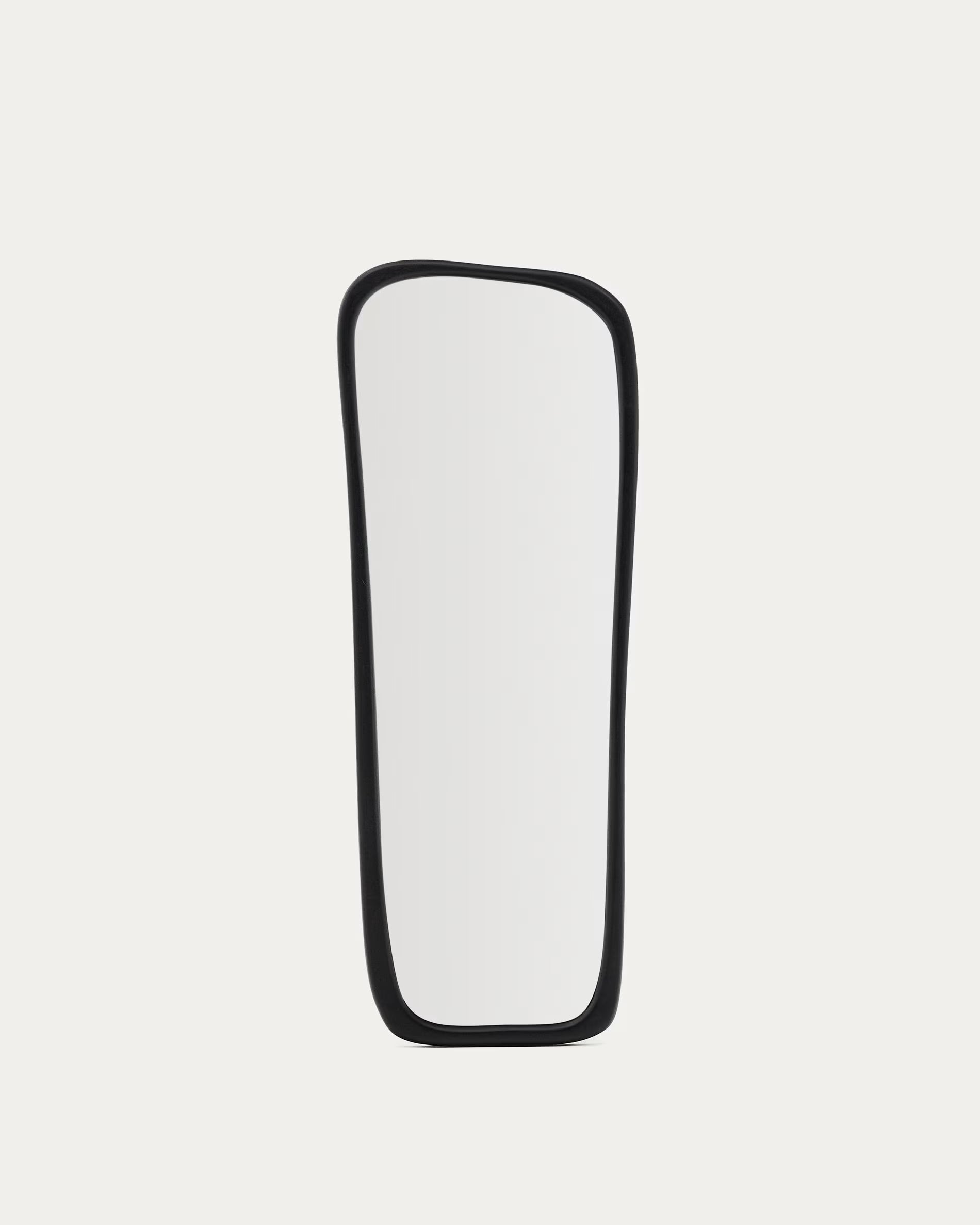 ALURA Rectangular Mirror Black Teak Wood