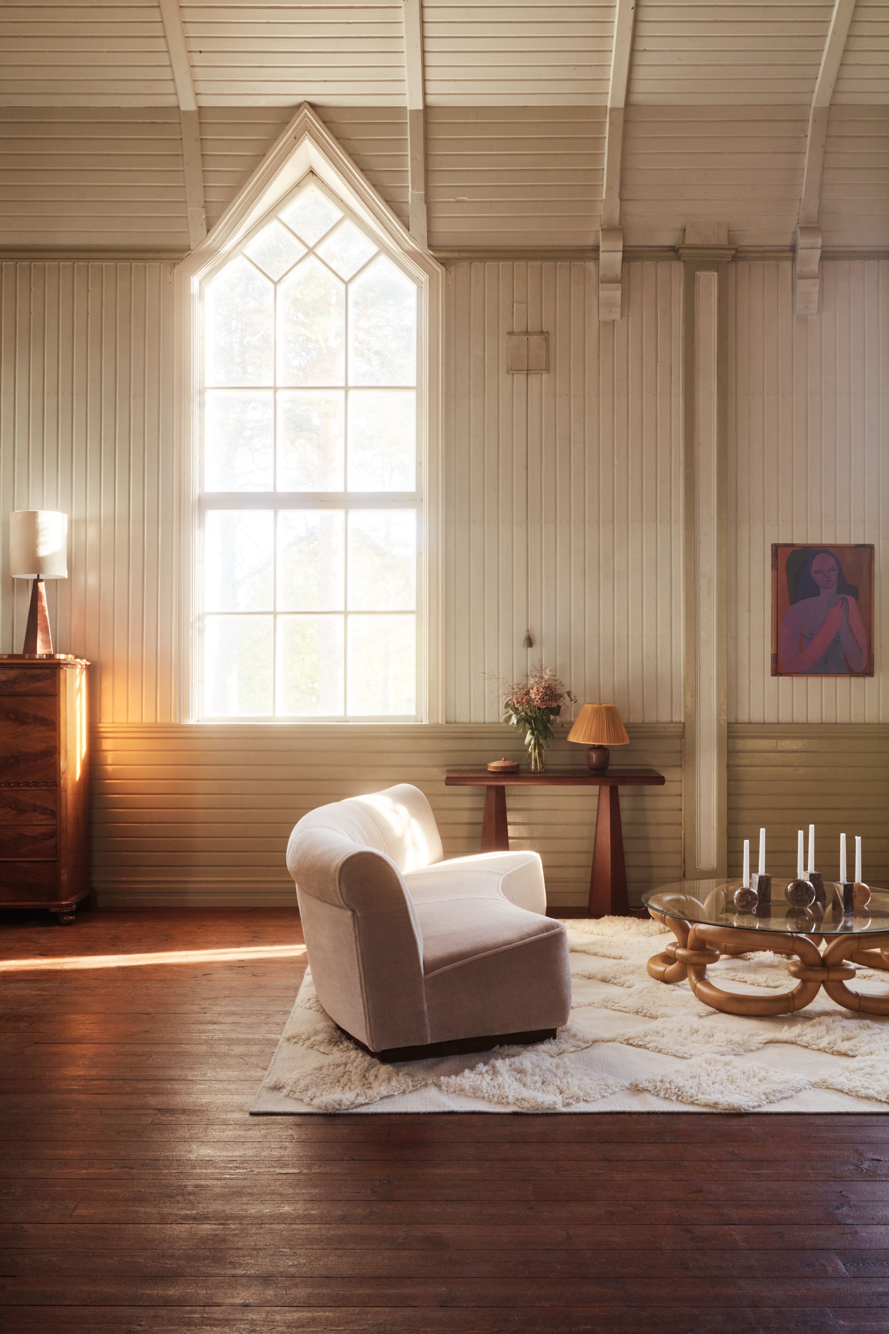 Sofa PARIS beżowy welur