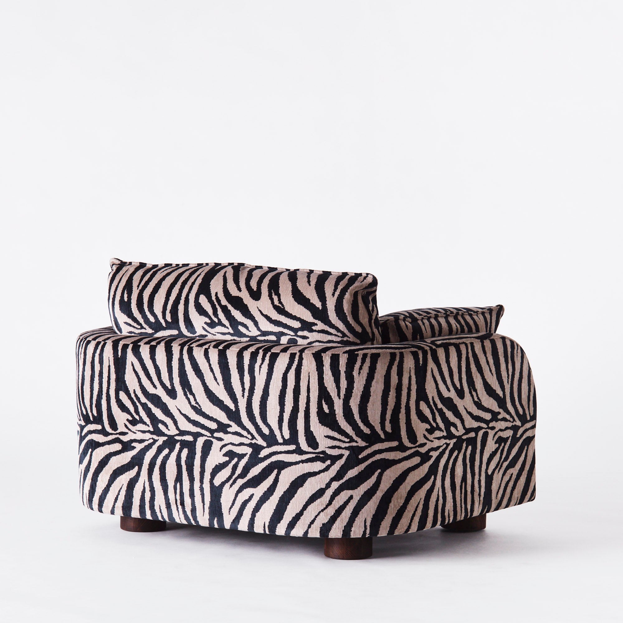 Fotel MILES LOVESEAT zebra
