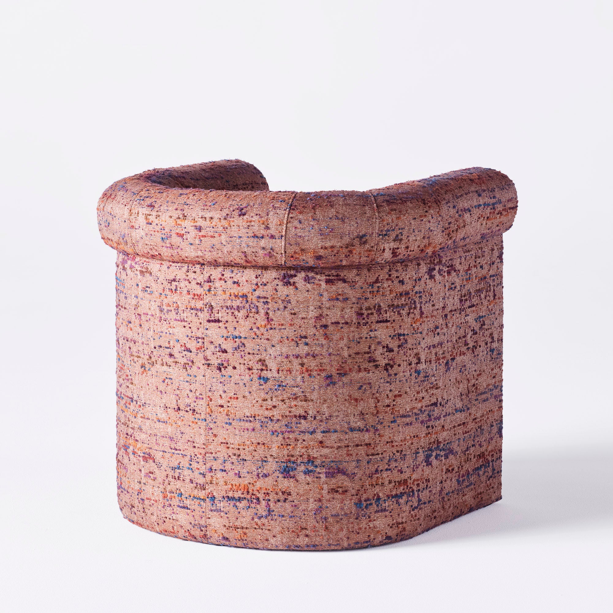 Křeslo DECADENT růžový melír