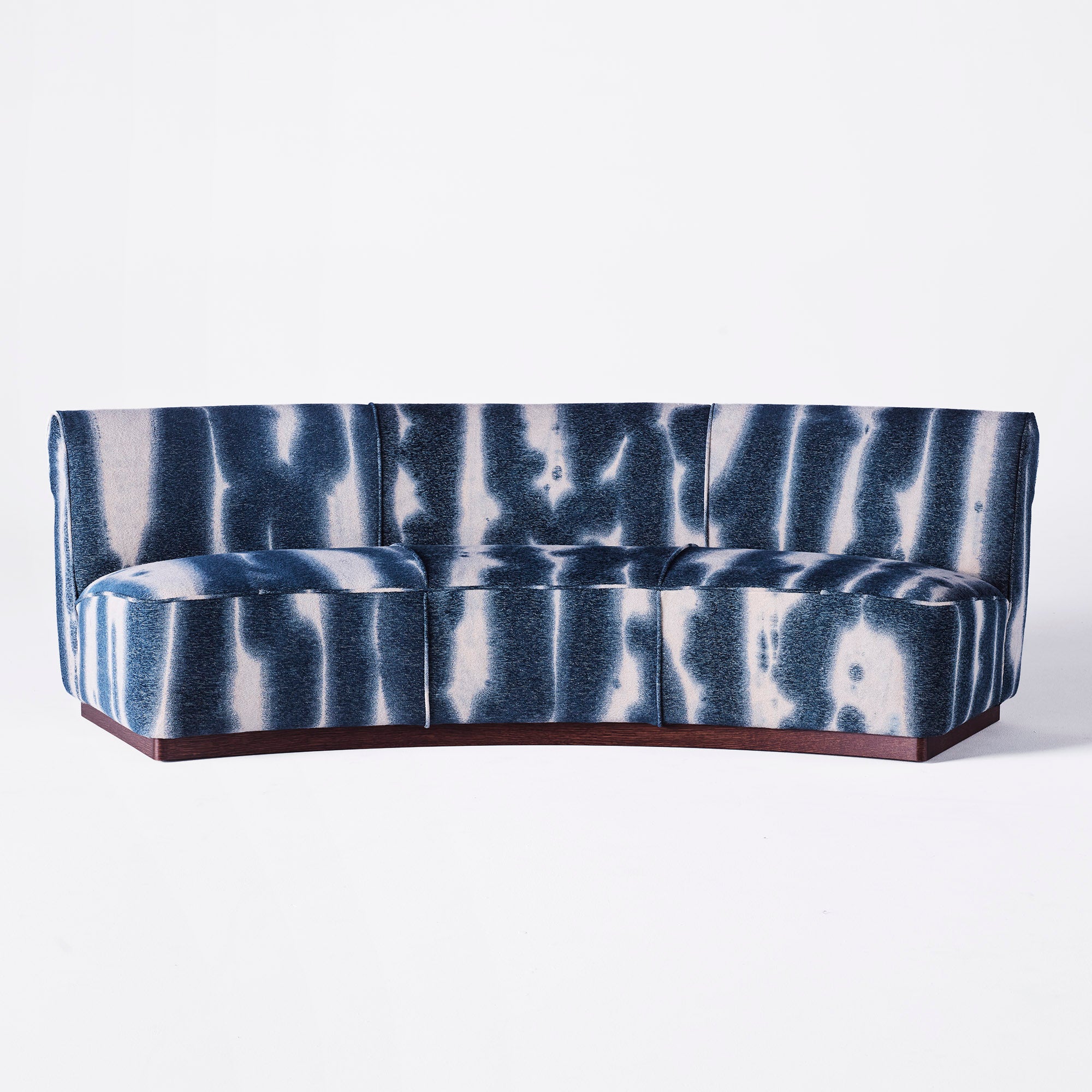 Sofa PARIS niebieski szenil