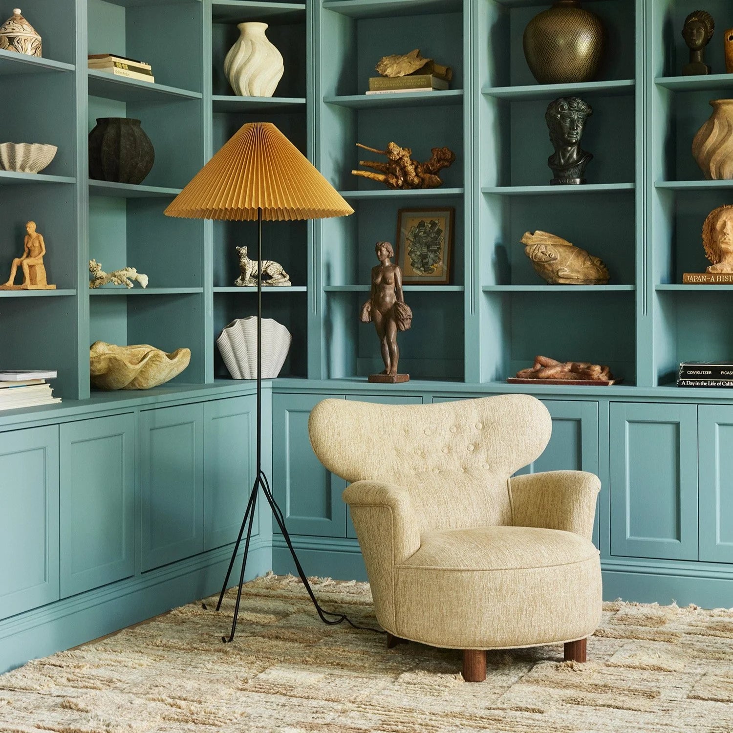 ELIAS Beige Armchair