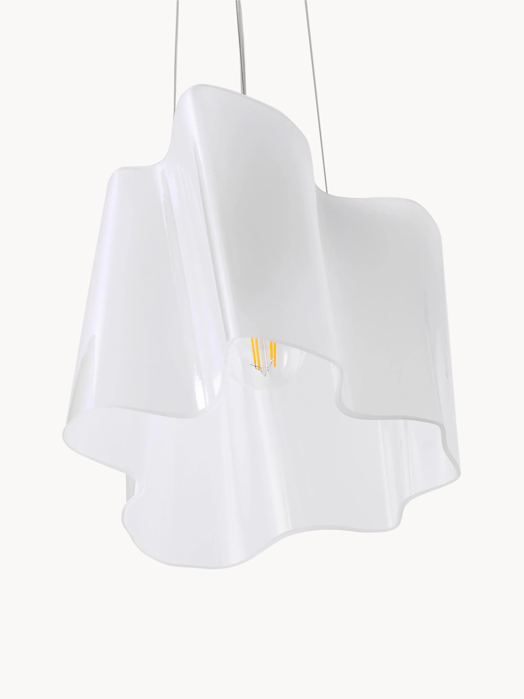 LOGICO blown glass pendant lamp