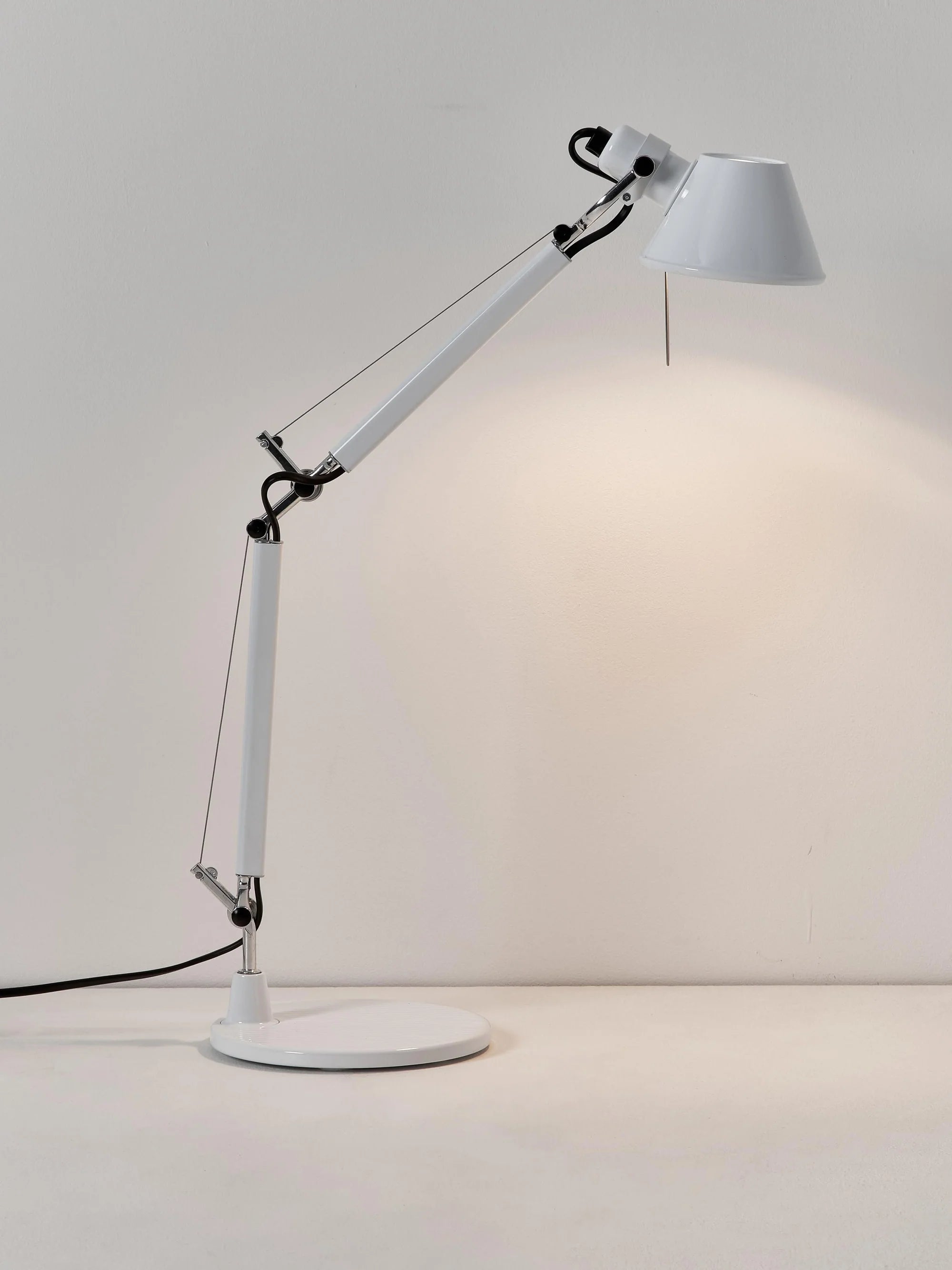 Stolní lampa nastavitelná TOLOMEO MICRO matná bílá