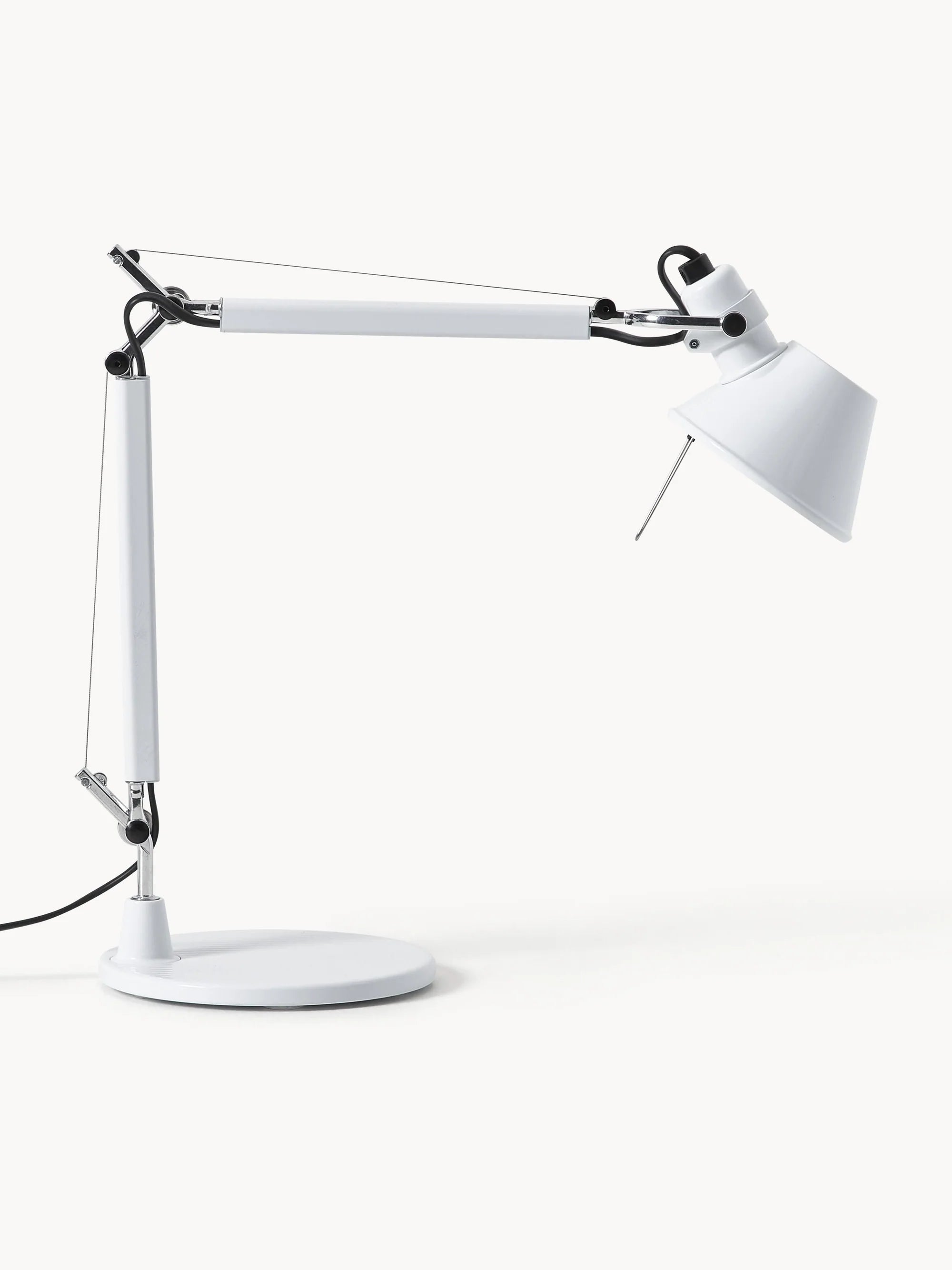 Stolní lampa nastavitelná TOLOMEO MICRO matná bílá