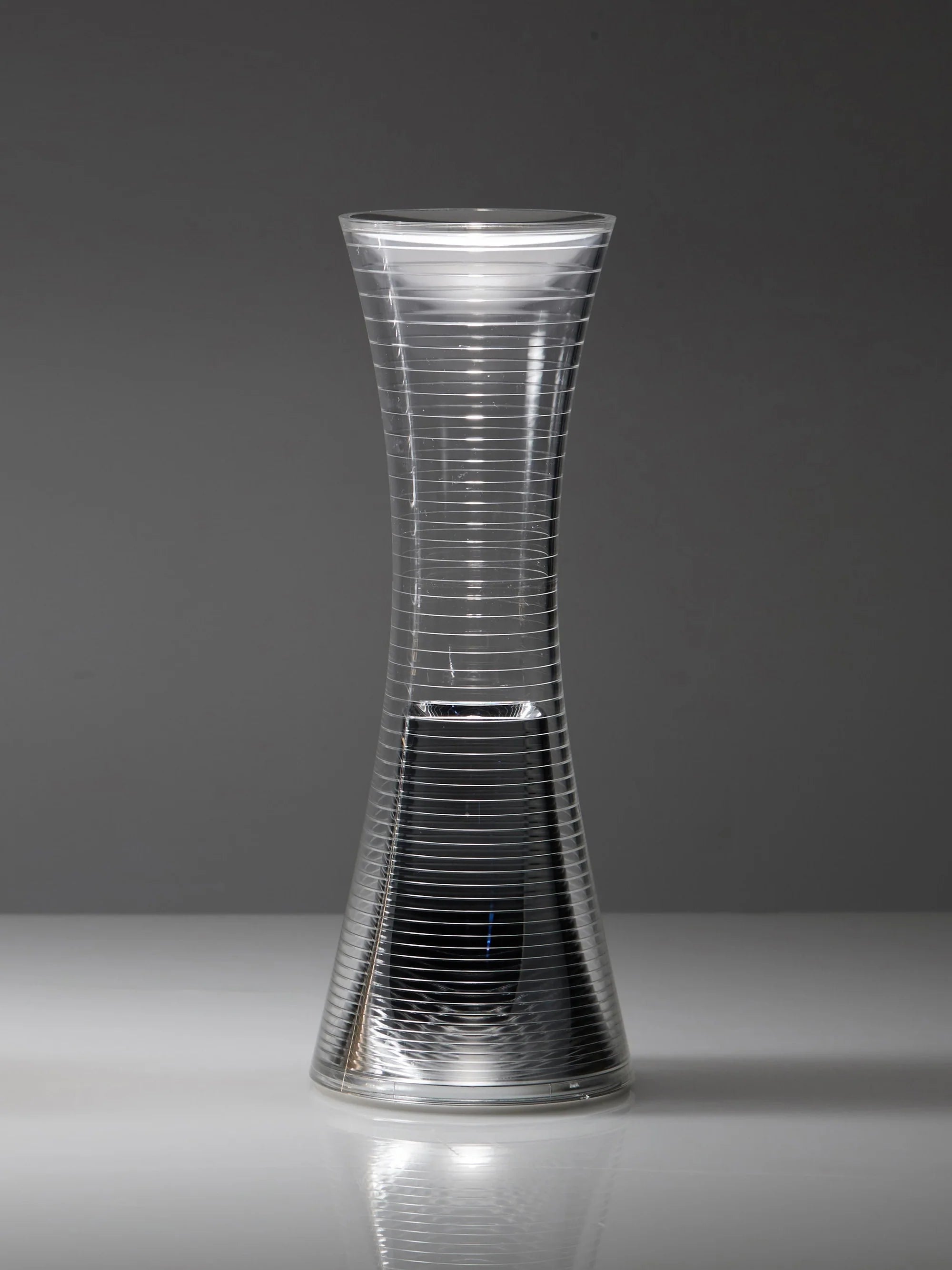 Přenosná lampa COMR TOGETHER průhledná se stříbrným