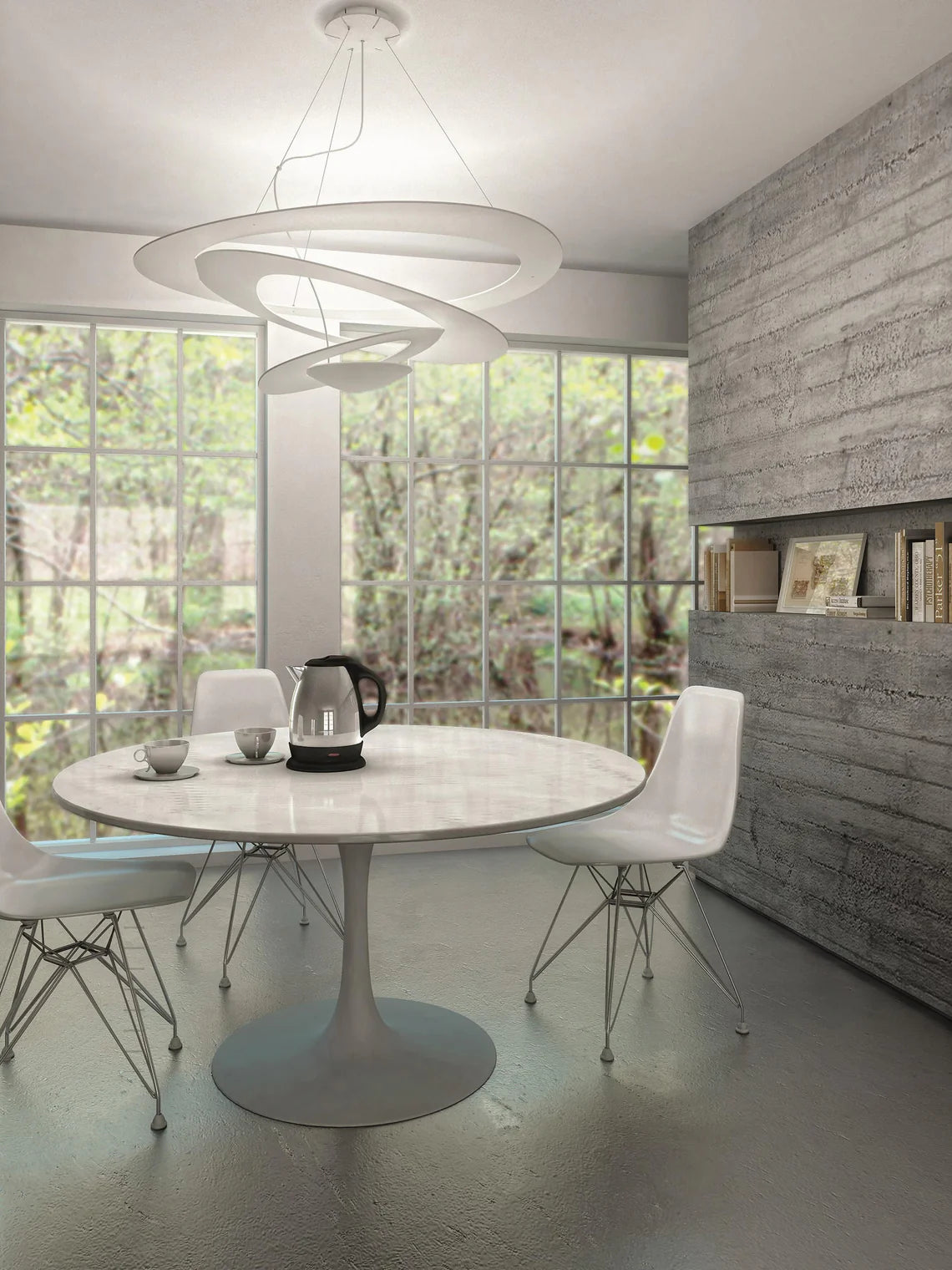 Závěsné svítidlo PIRCE bílé