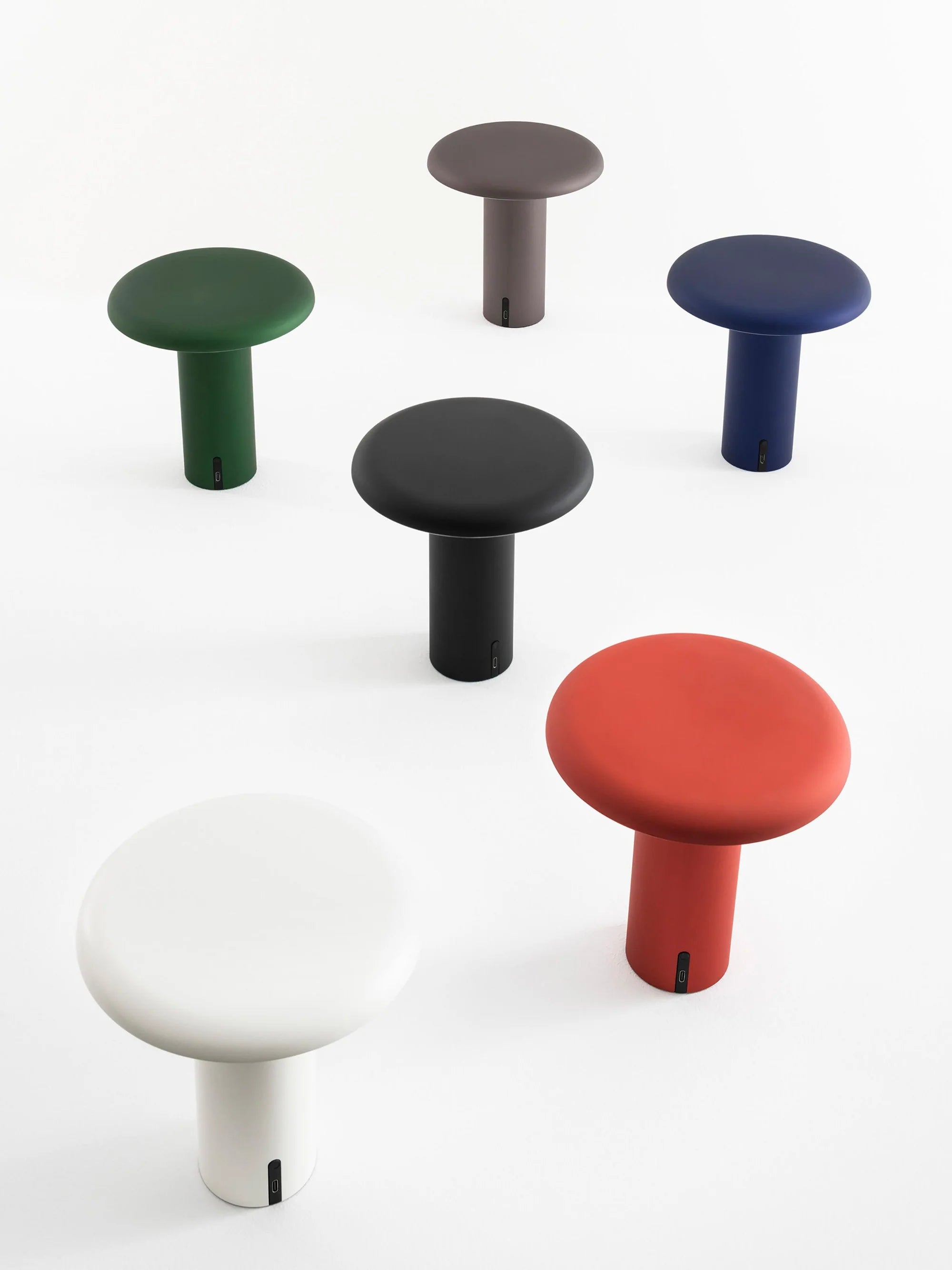 Portable Lamp TAKKU anodized red