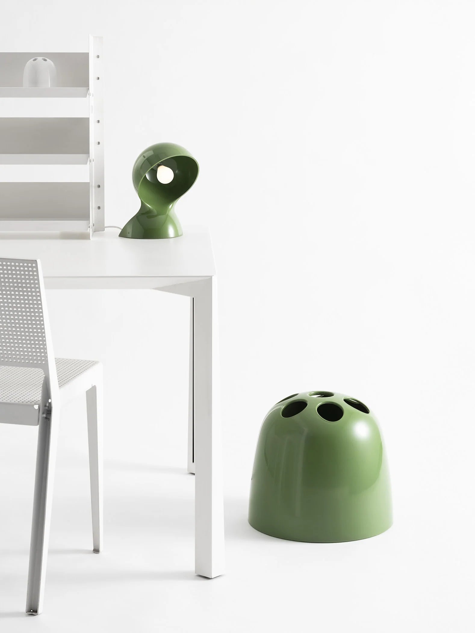 Lampa stołowa DALÙ oliwkowy