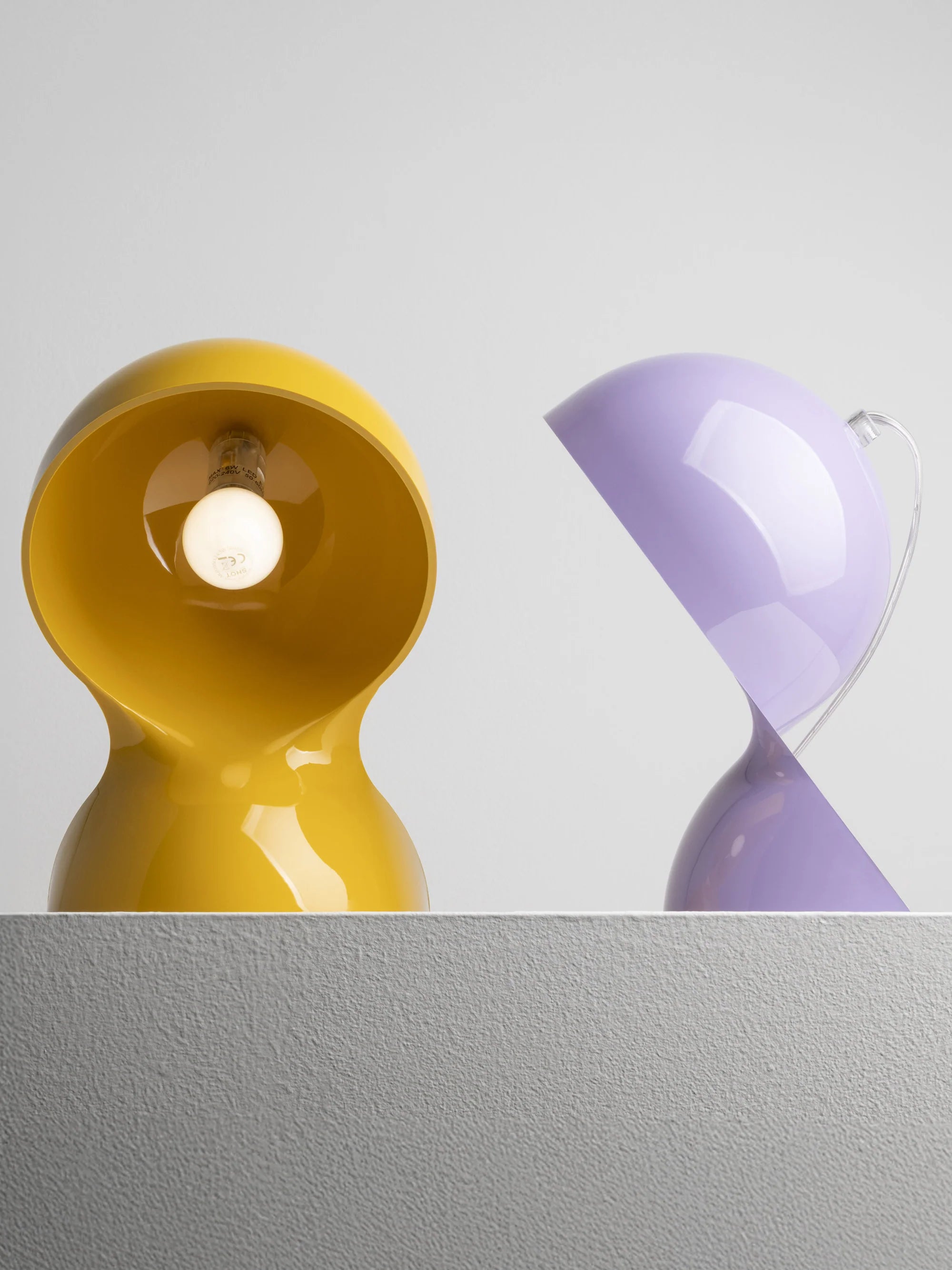 Lampa stołowa DALÙ liliowy