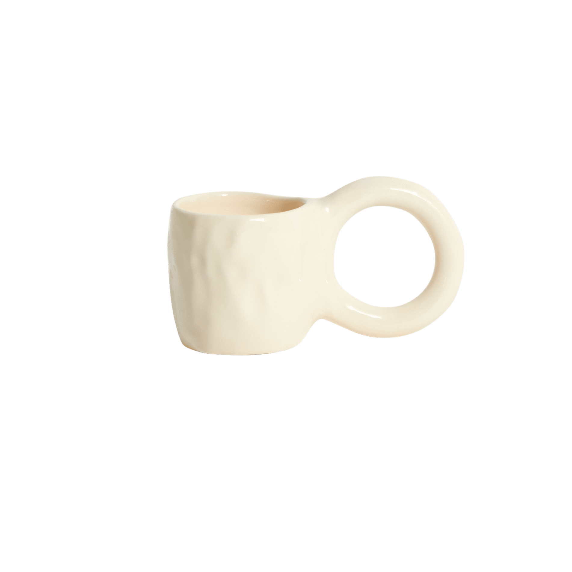 Sada šálků na espresso DONUT vanilková