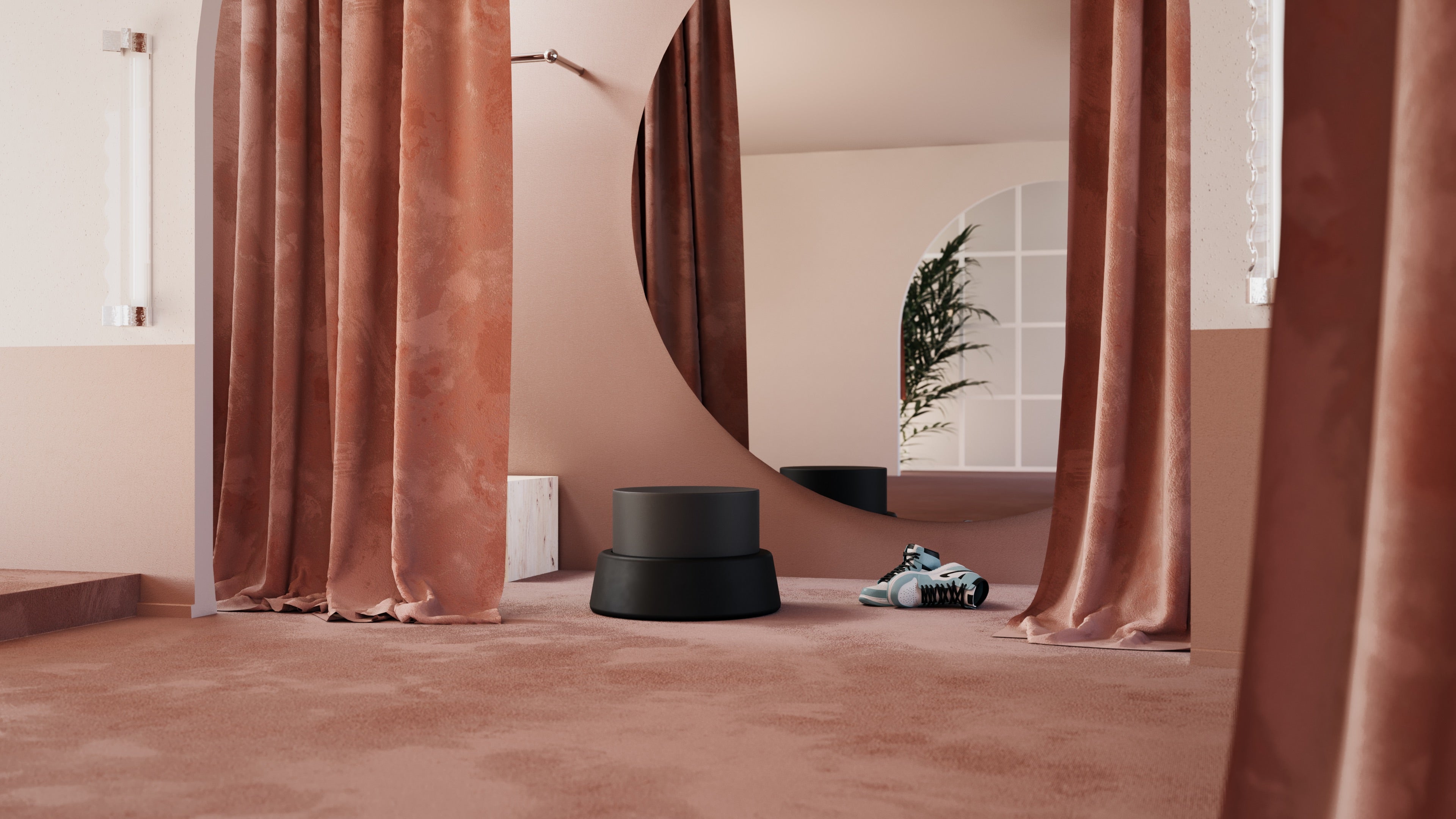 Puf se schovkou ARCAD3 černý