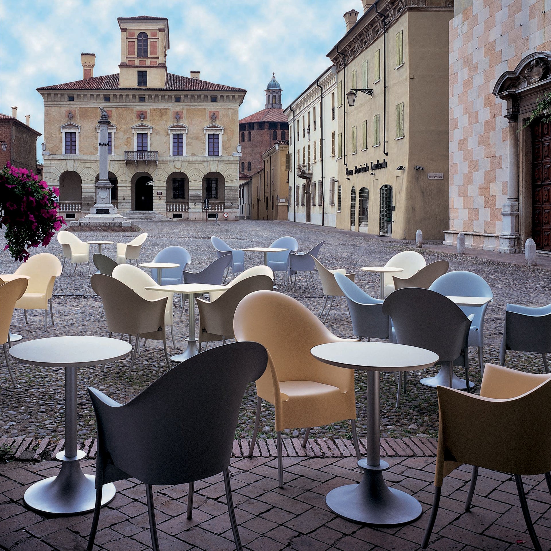 Stolik kawiarniany LORD YI czarny marmur