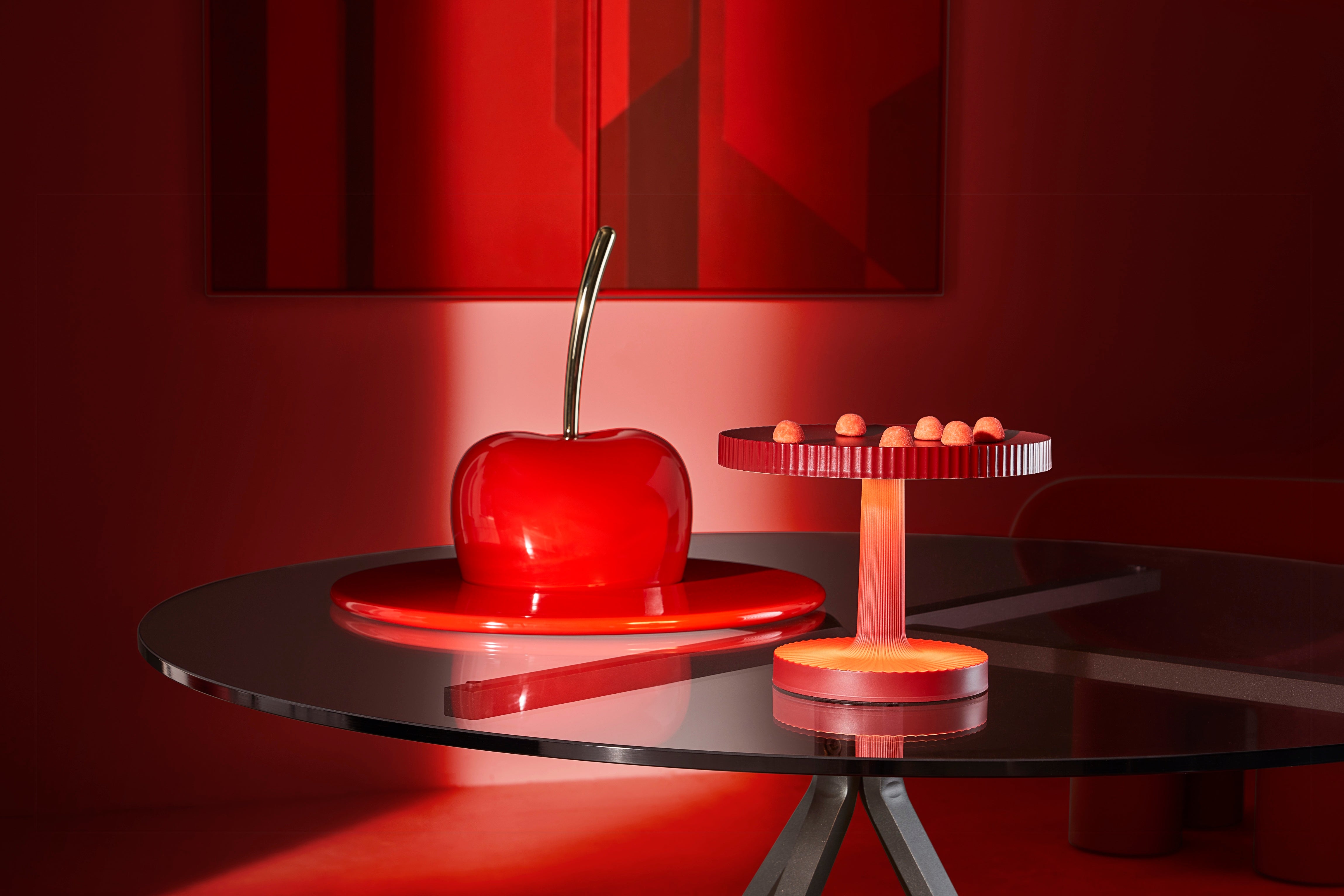 Přenosná lampa VÍTÁME černá