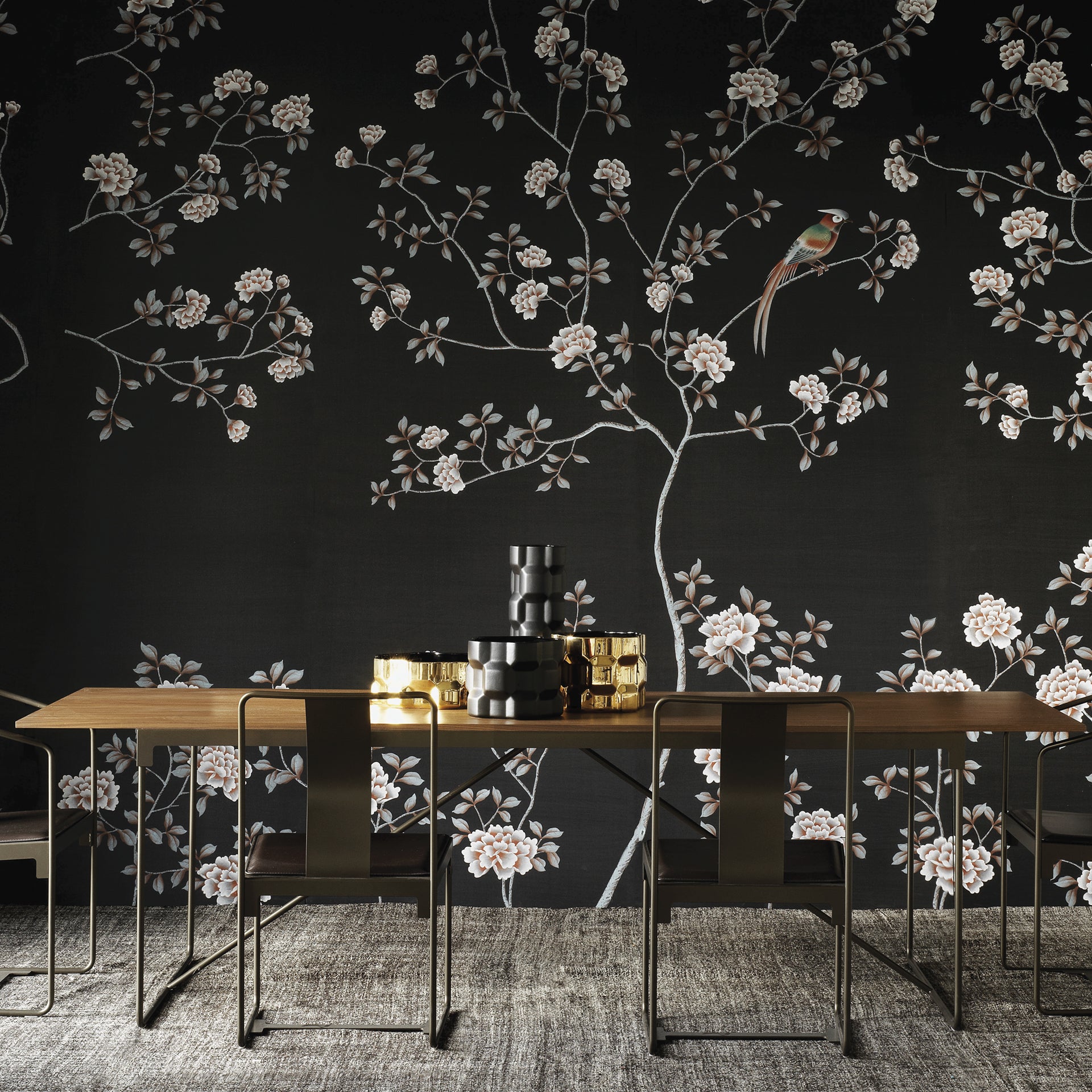 Židle MINGX hnědá