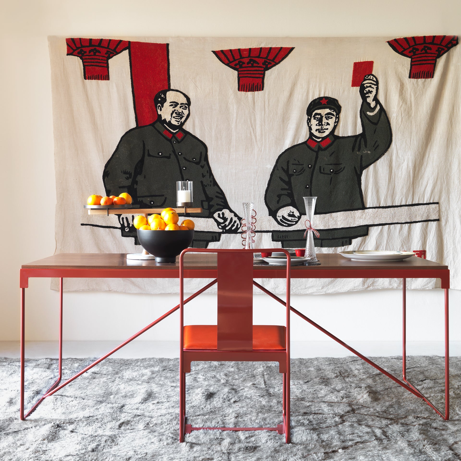 Židle MINGX hnědá