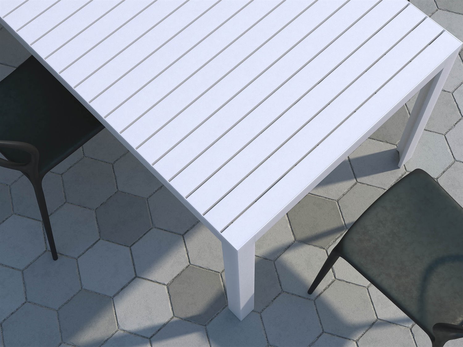 Zahradní stůl KALIMBA šedý