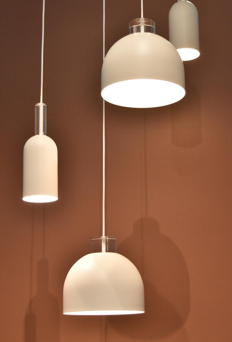 LUCEO ROUND white pendant lamp