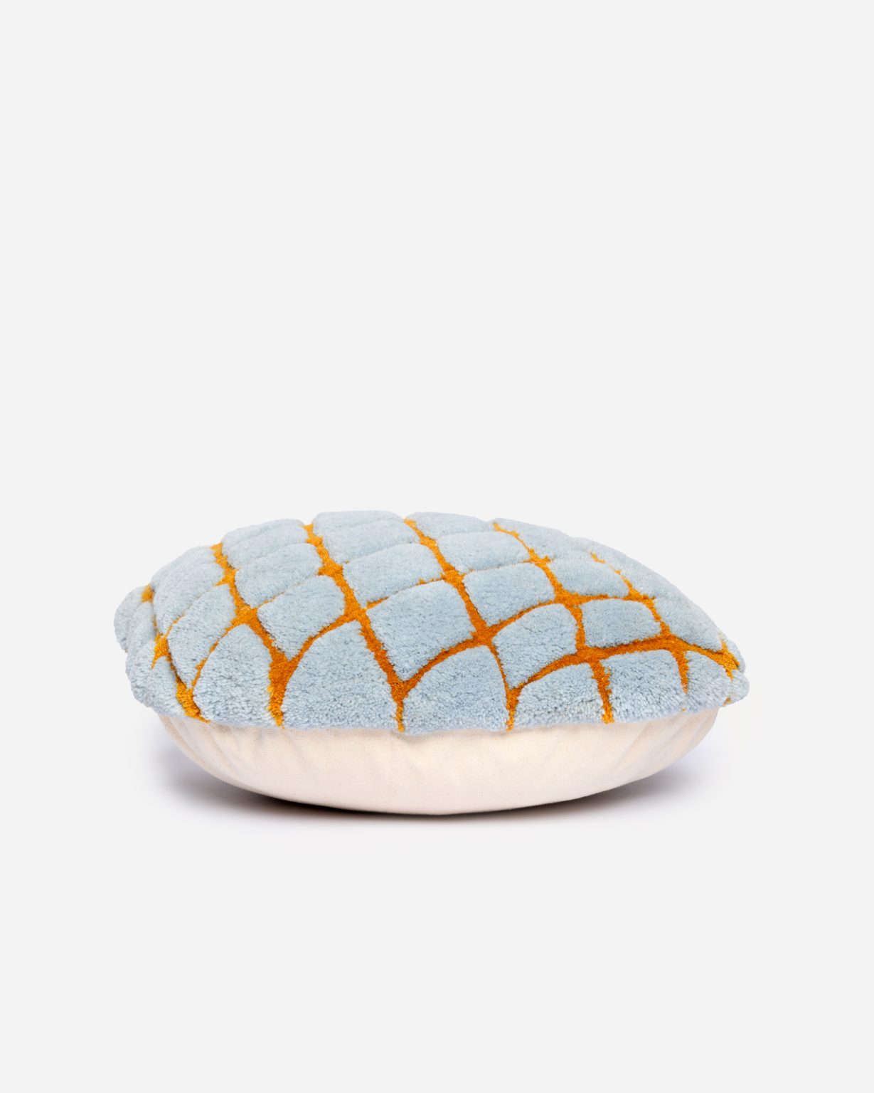 GRID decorative pillow blue