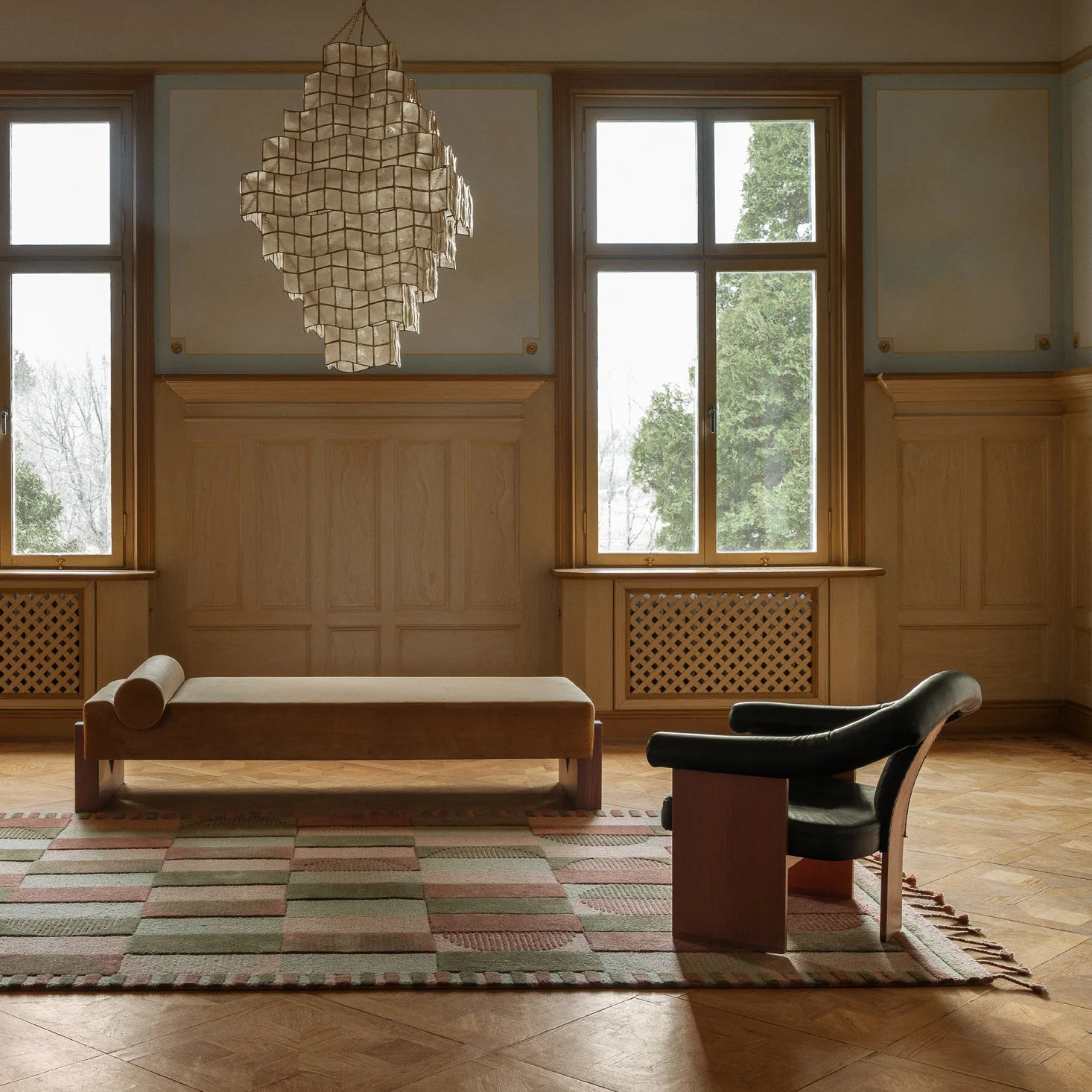 Dywan MURILLO bordowo-zielony