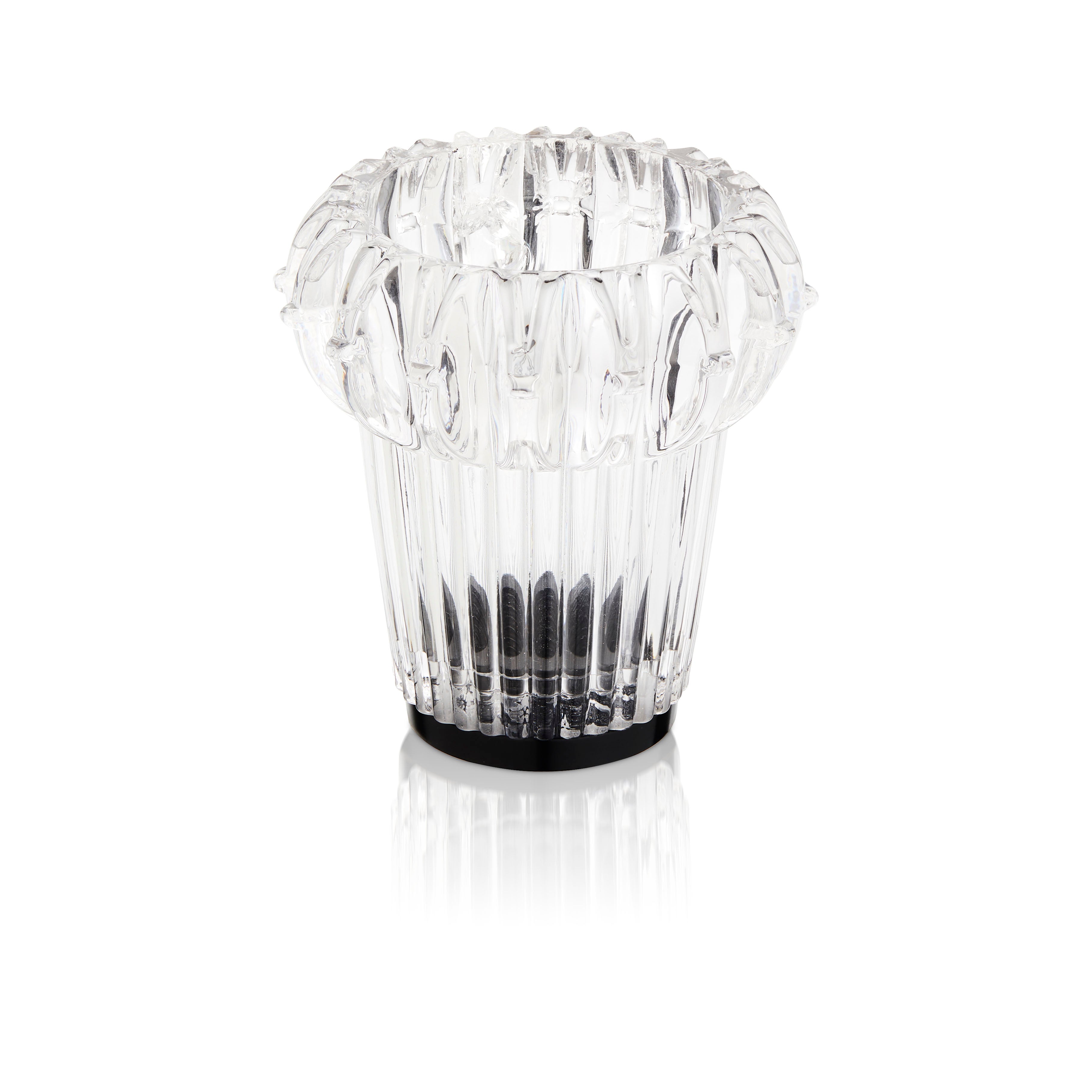 NEW WAVE OPTIC wall lamp pink glass