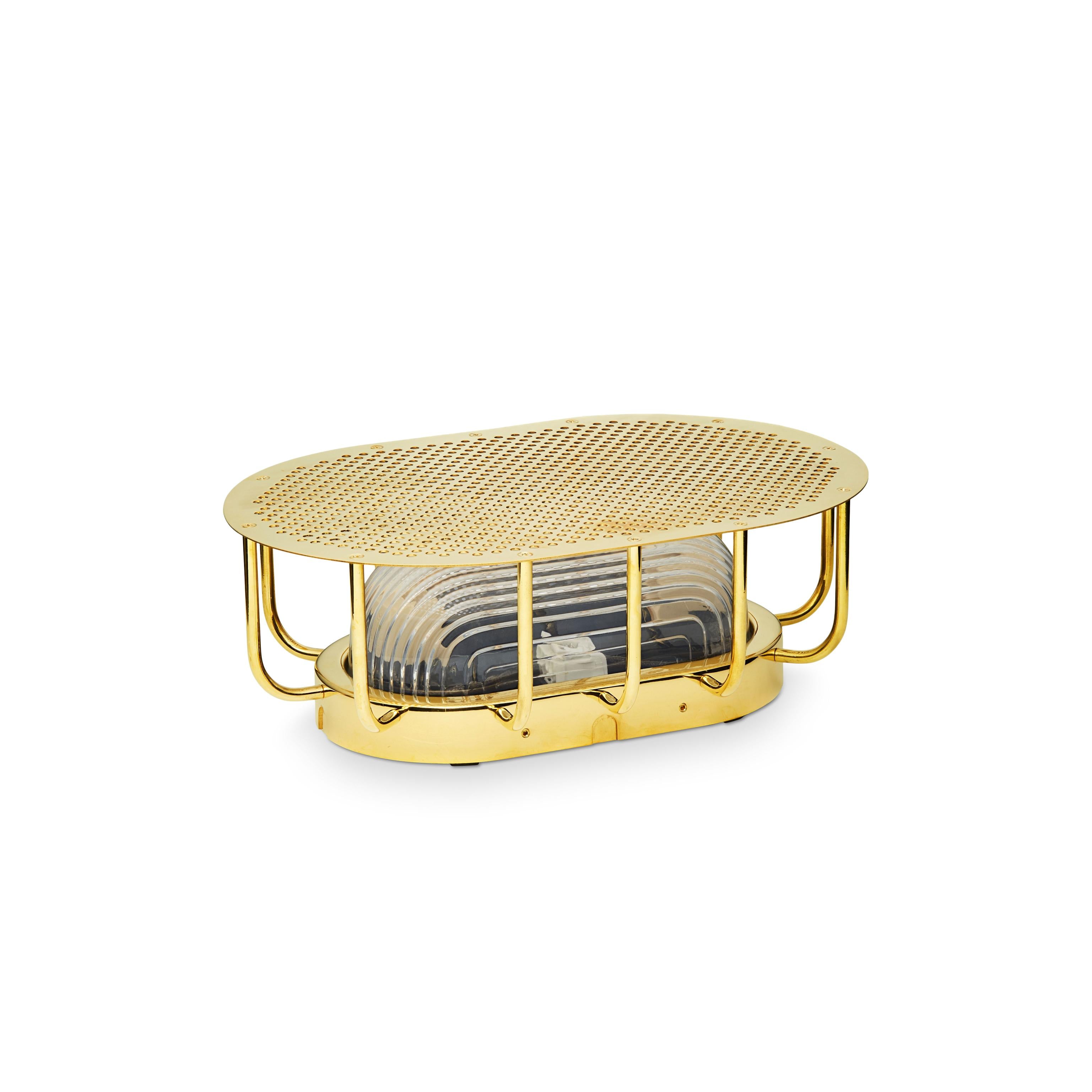 Kinkiet zewnętrzny NIGHT RIDER lakierowany mosiądz