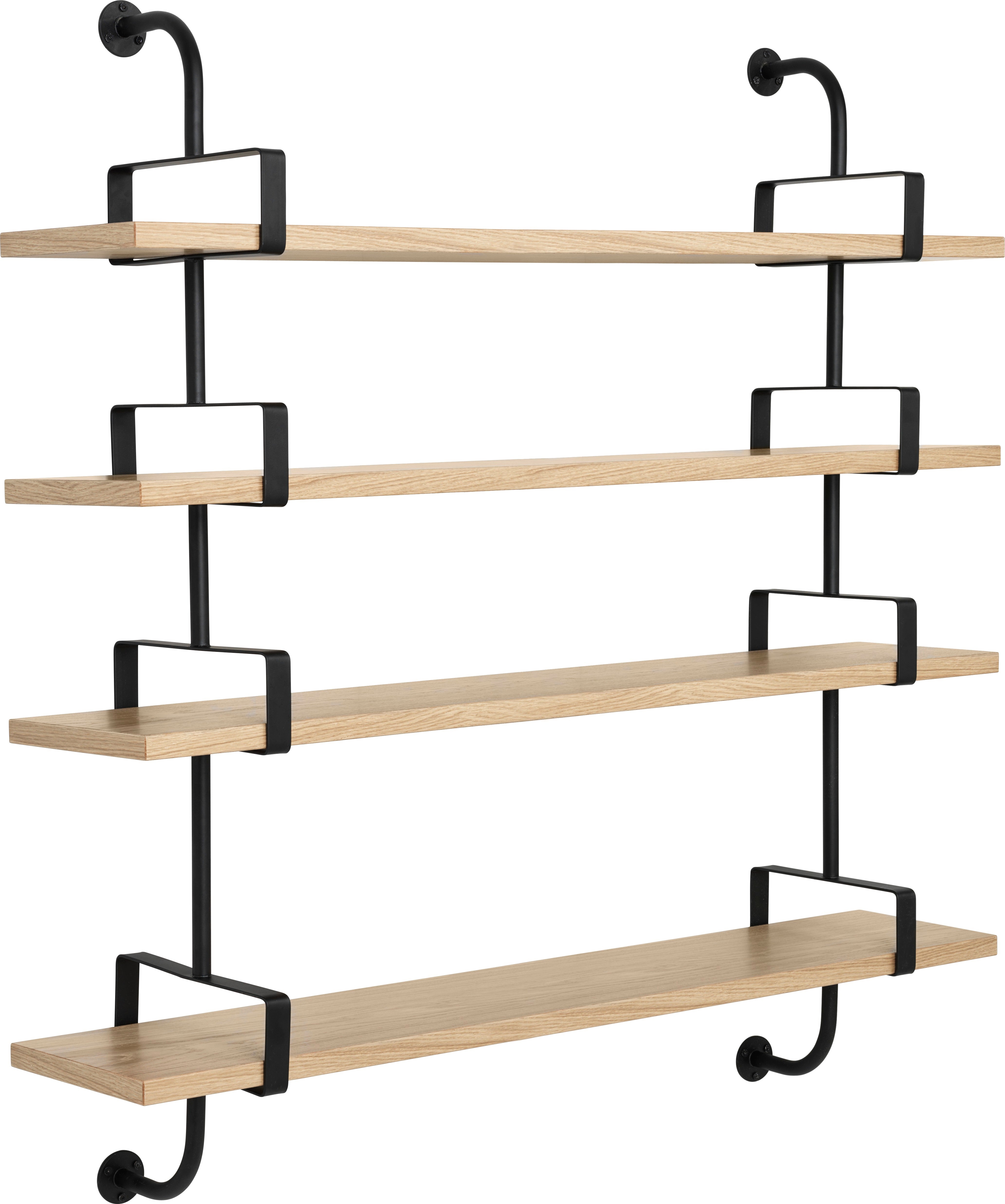 DÉMON shelf oak wood