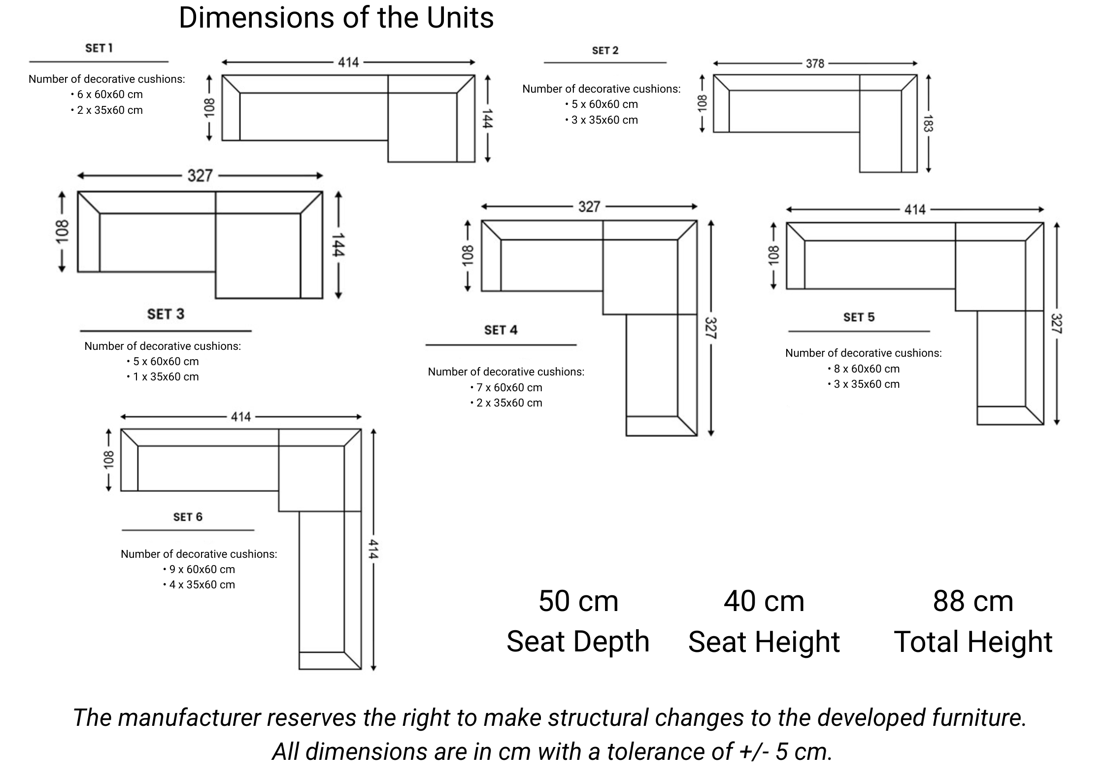 Left-facing corner sofa CASABLANCA customizable