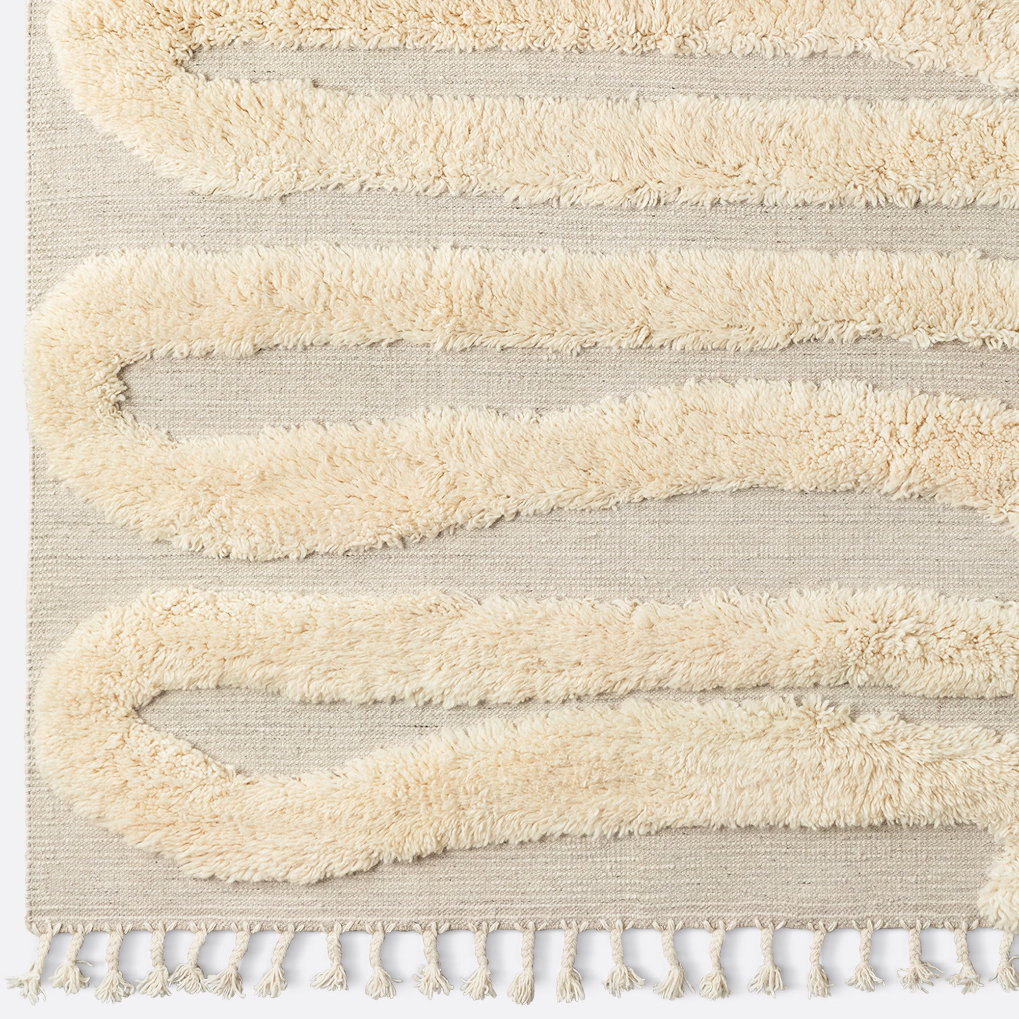 Dywan SNAKE RYA kremowy