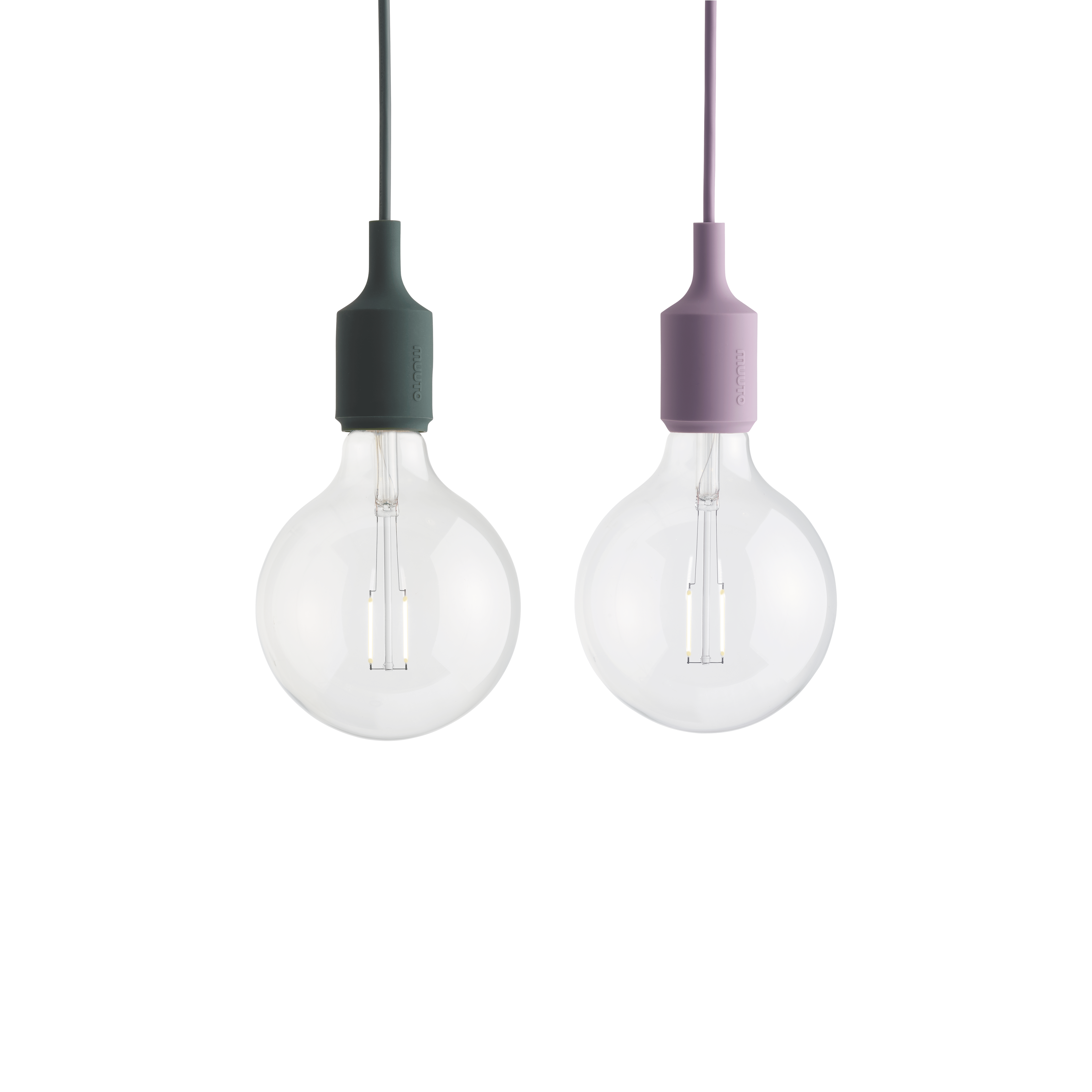 Závěsná lampa E27 lila