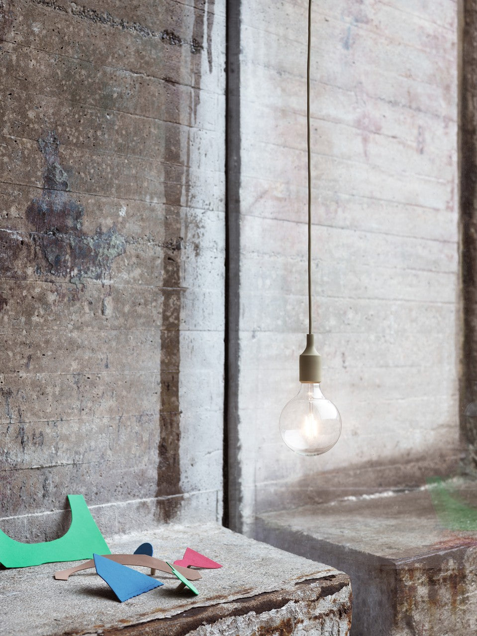 E27 olive pendant lamp