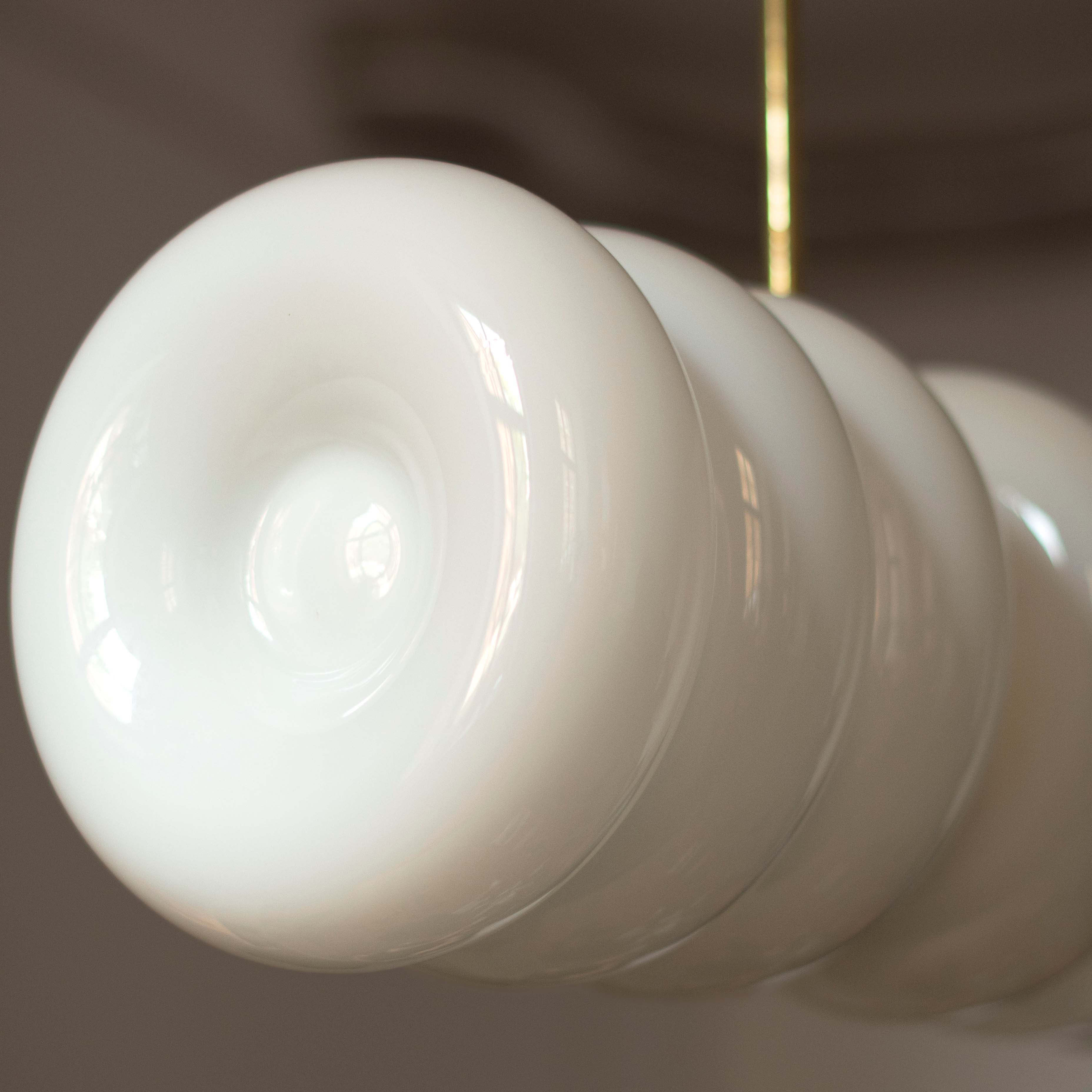 BIBE brass chandelier