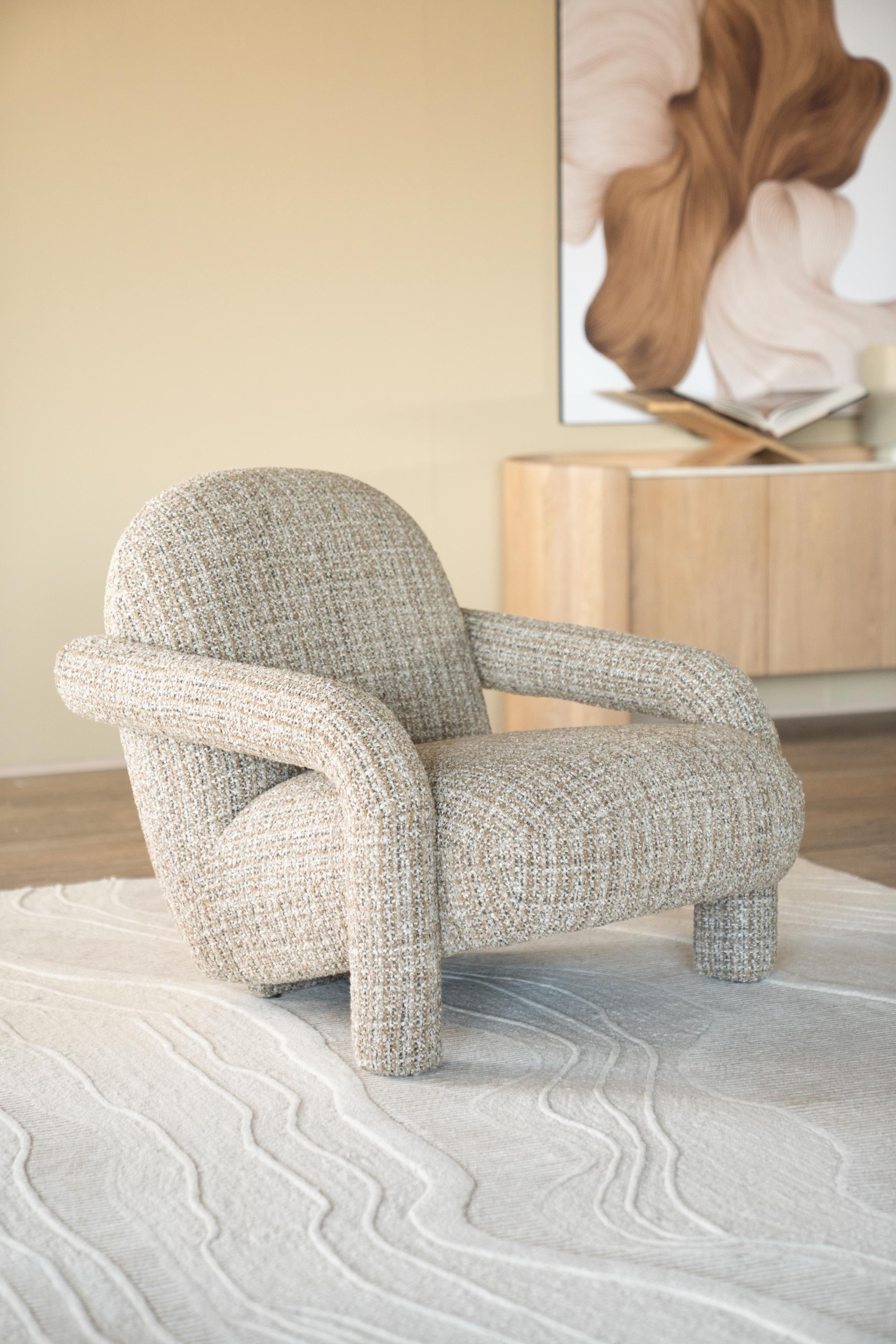 MONICA armchair light beige
