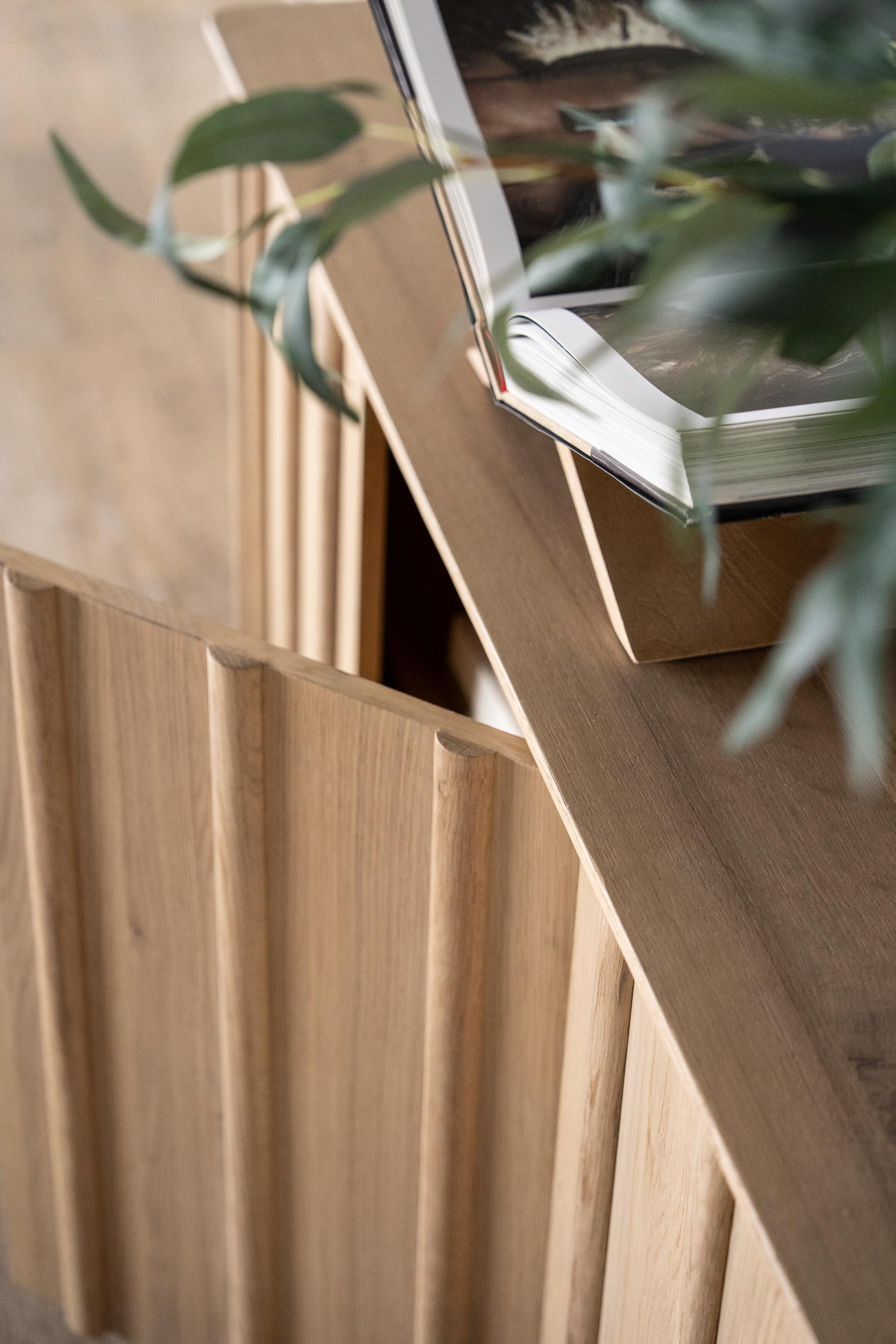 Komoda JAKE drewno dębowe