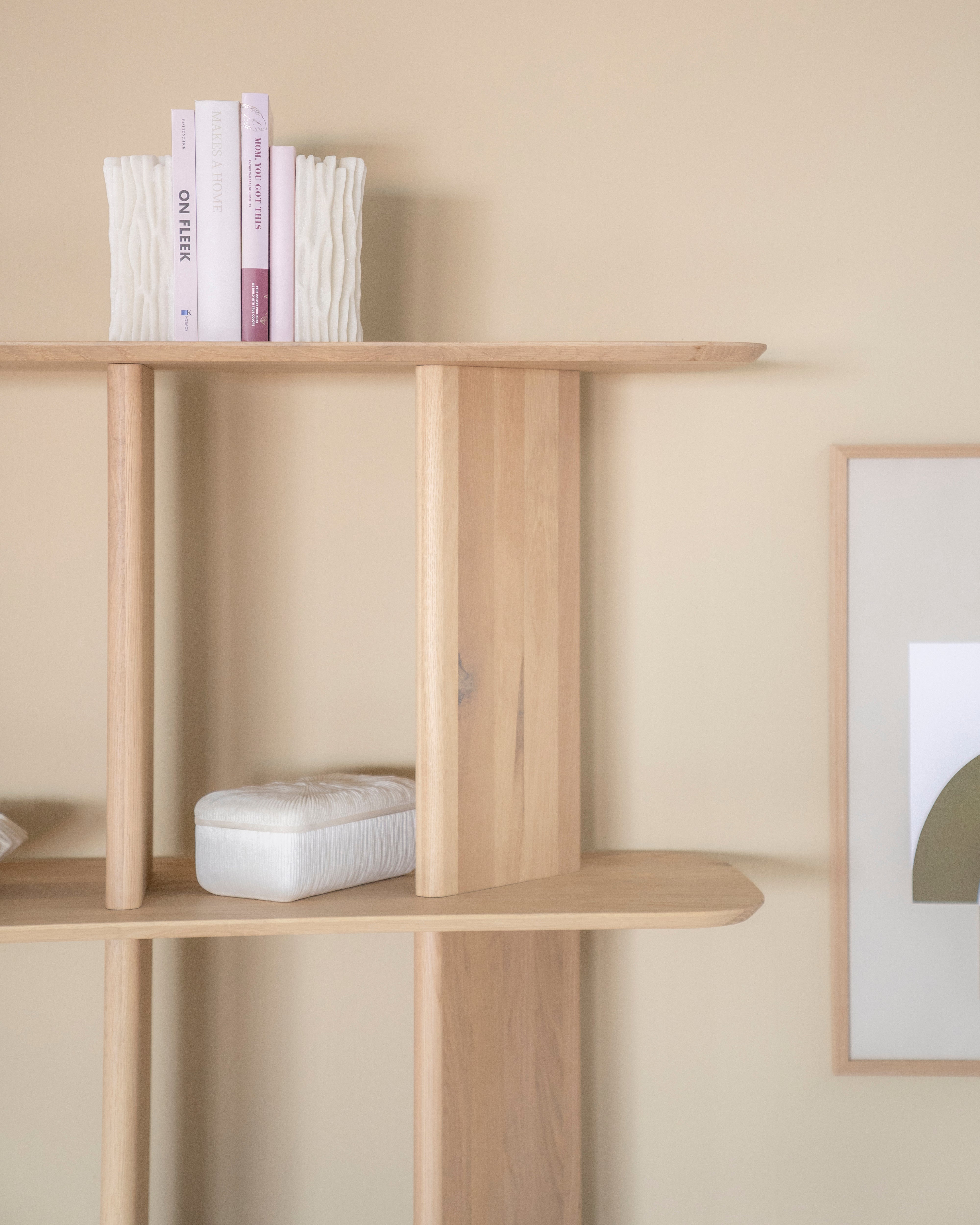 Regał TY drewno dębowe