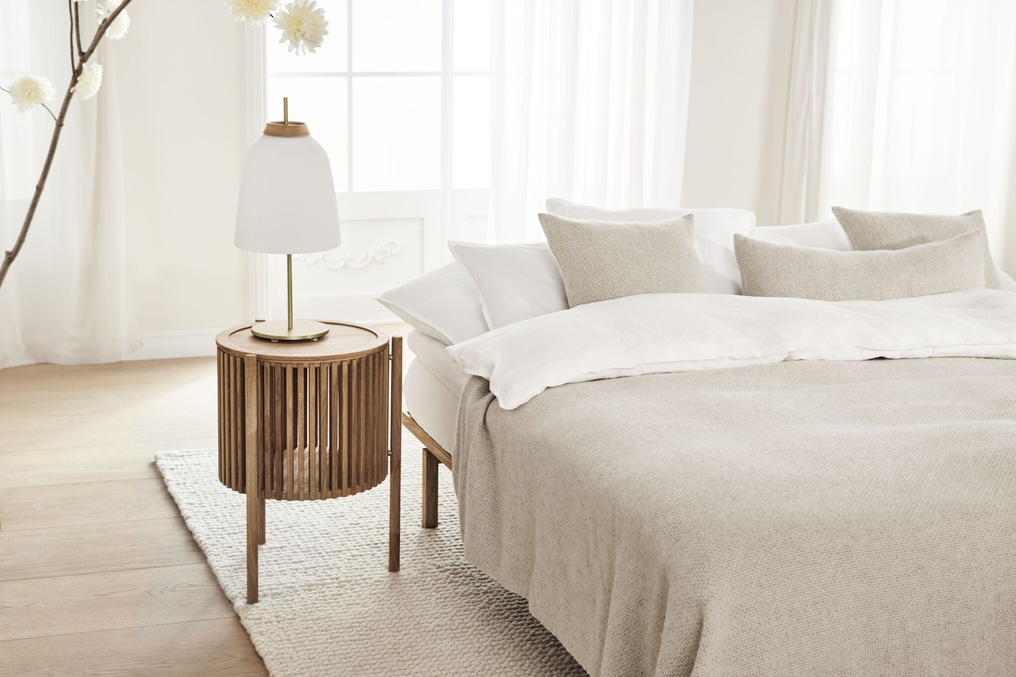 Přehoz FREDA jasně zelený