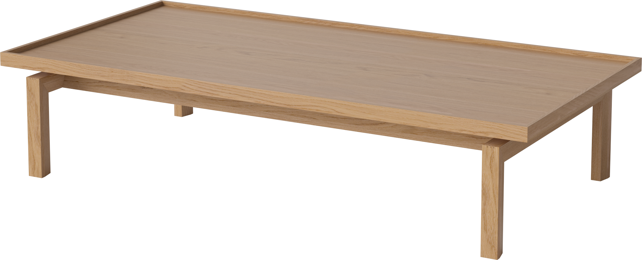 Konferenční stolek ELTON dubový dýhovaný