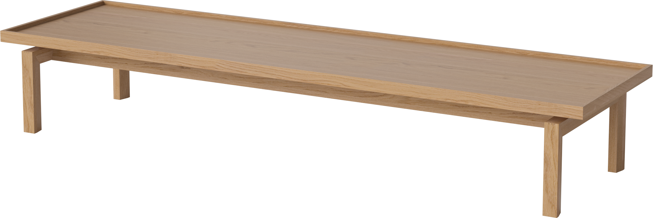 Konferenční stolek ELTON dubový dýhovaný