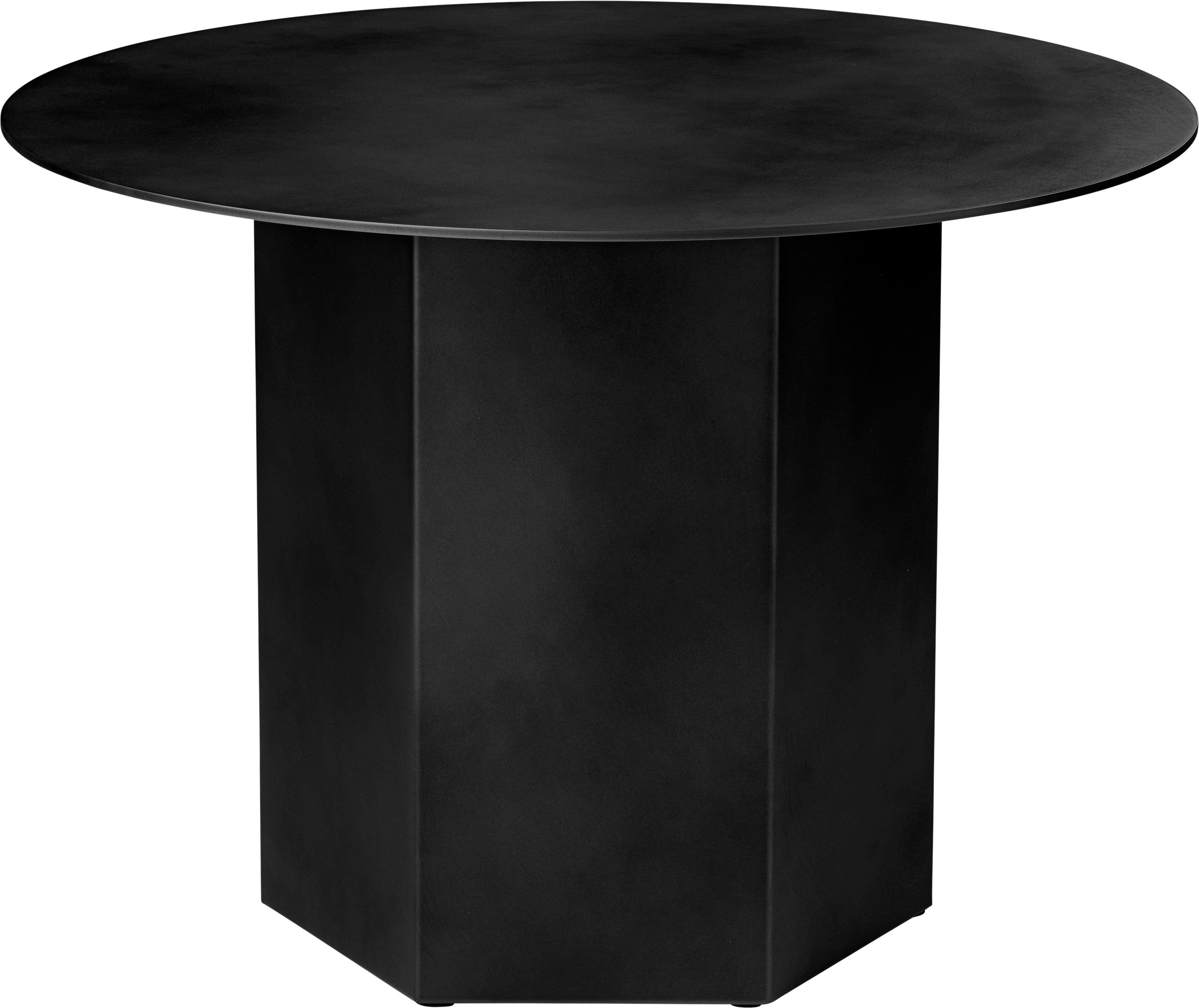 Kávový stolek EPIC černá ocel