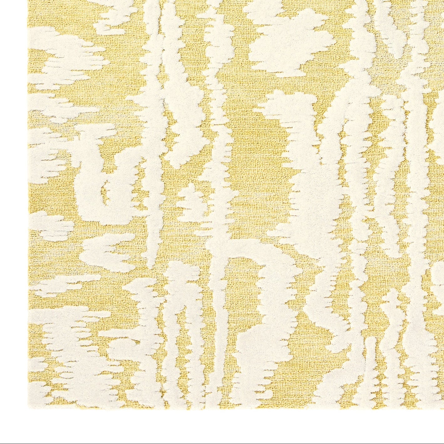 Koberec WATERWAVE STRIPE žlutý s béžovým