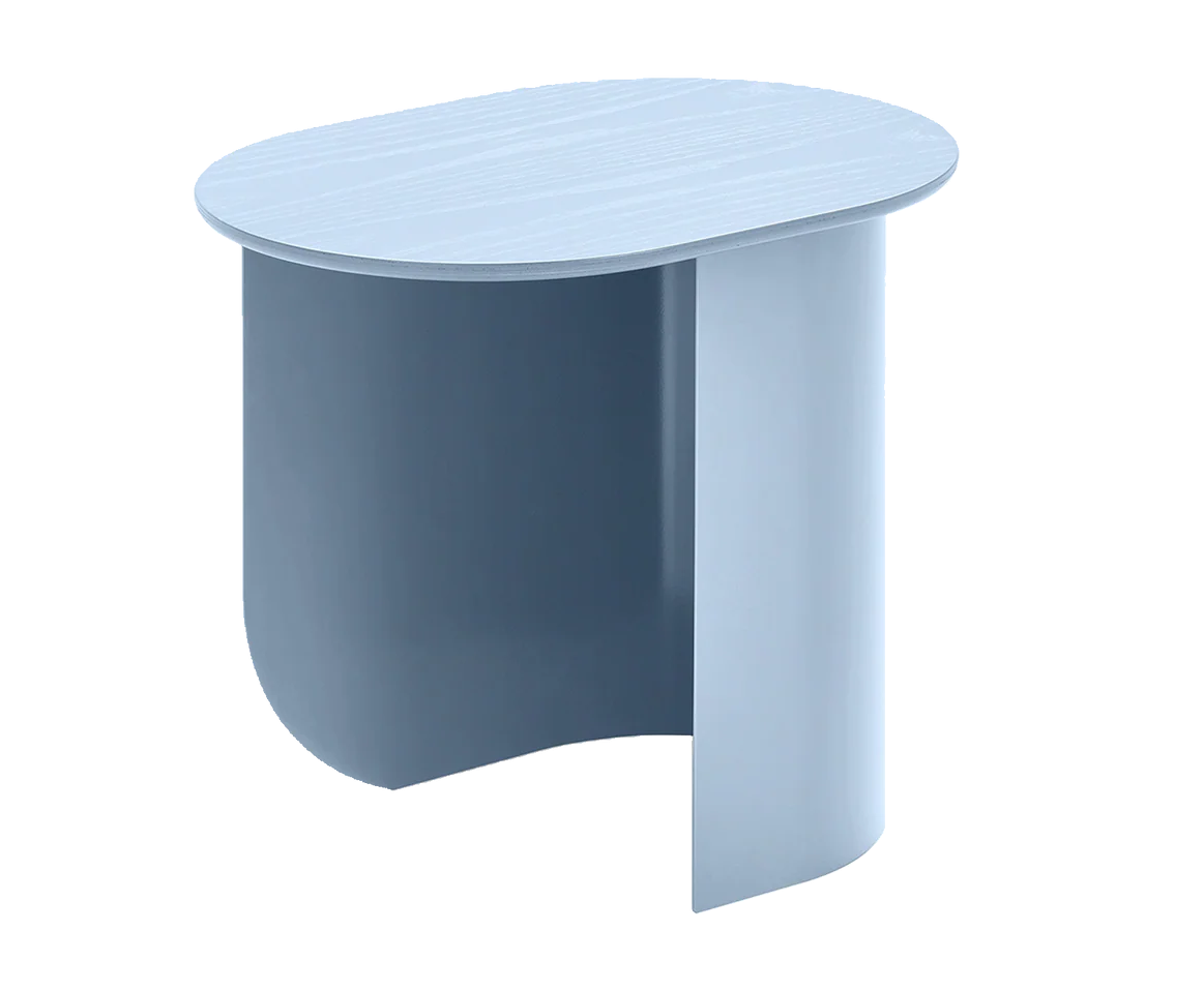 Stolik boczny PLATEAU jasnoniebieski
