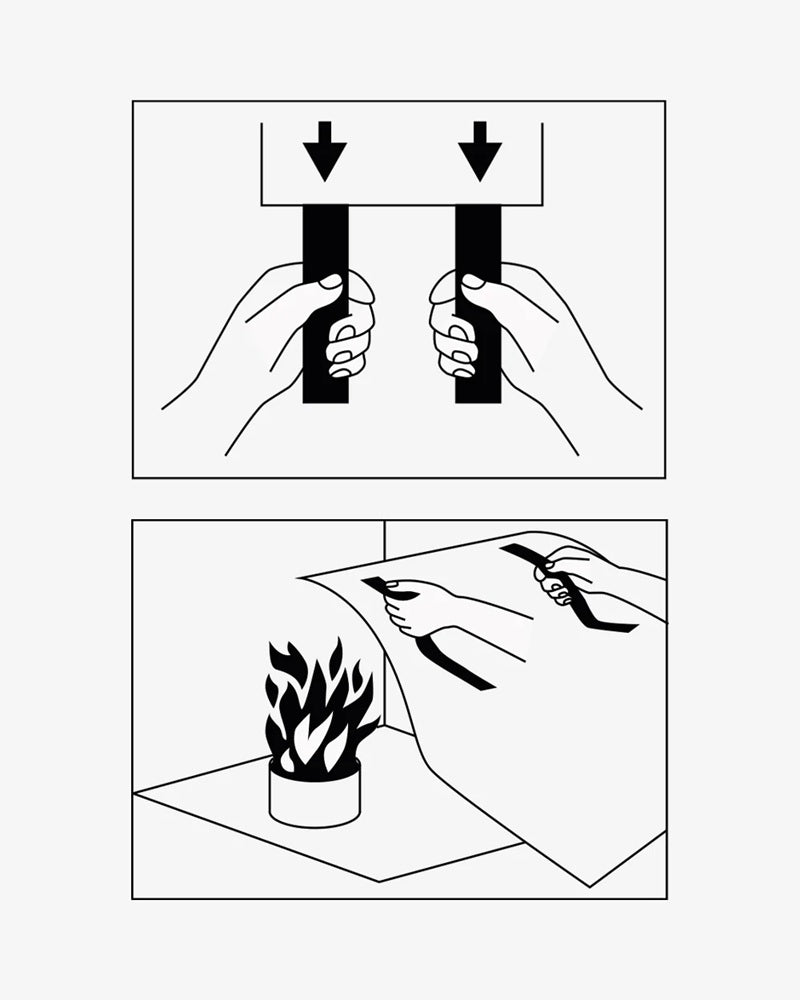 Hasičská deka FIRE BLANKET béžová