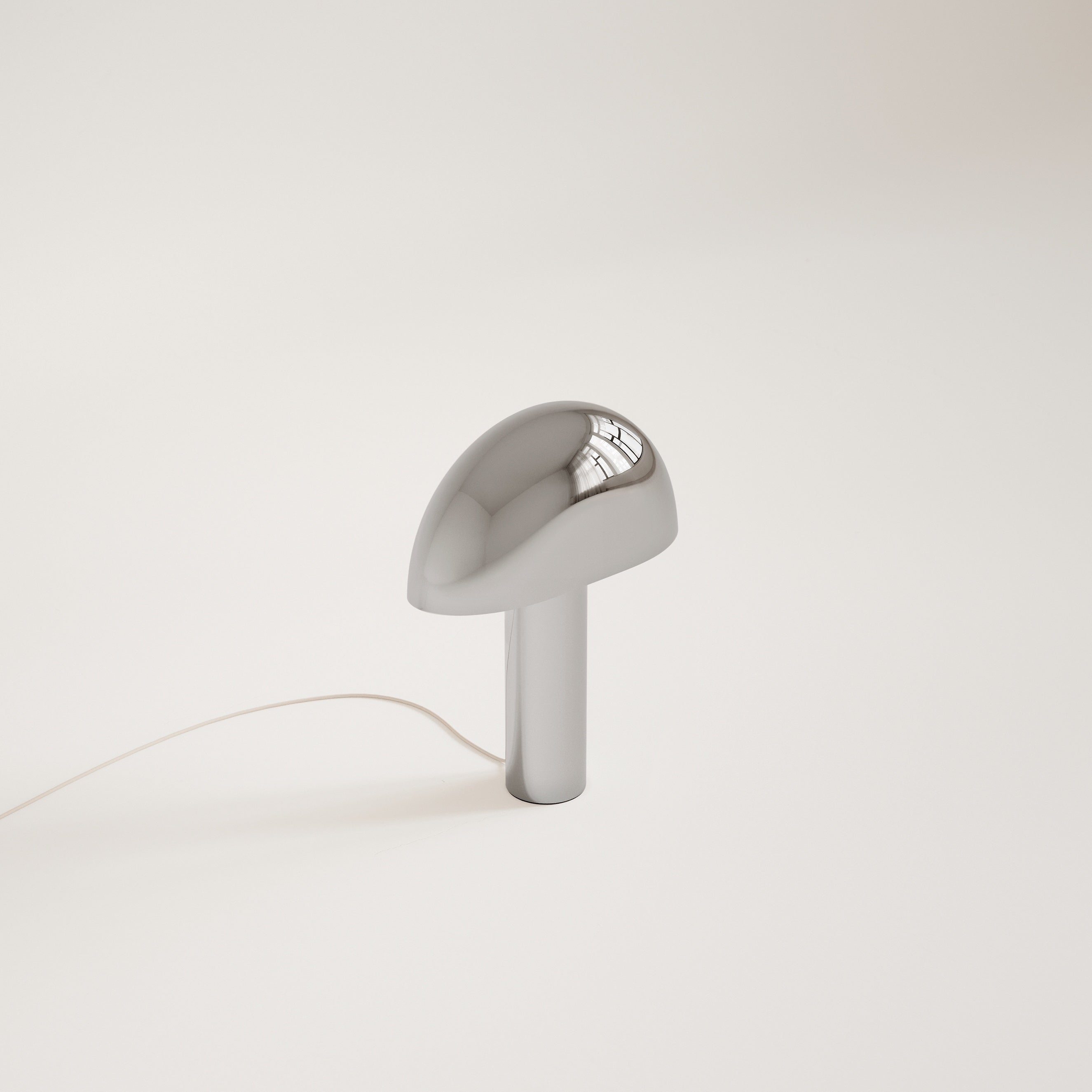 Stolní lampa AGLOW nikl