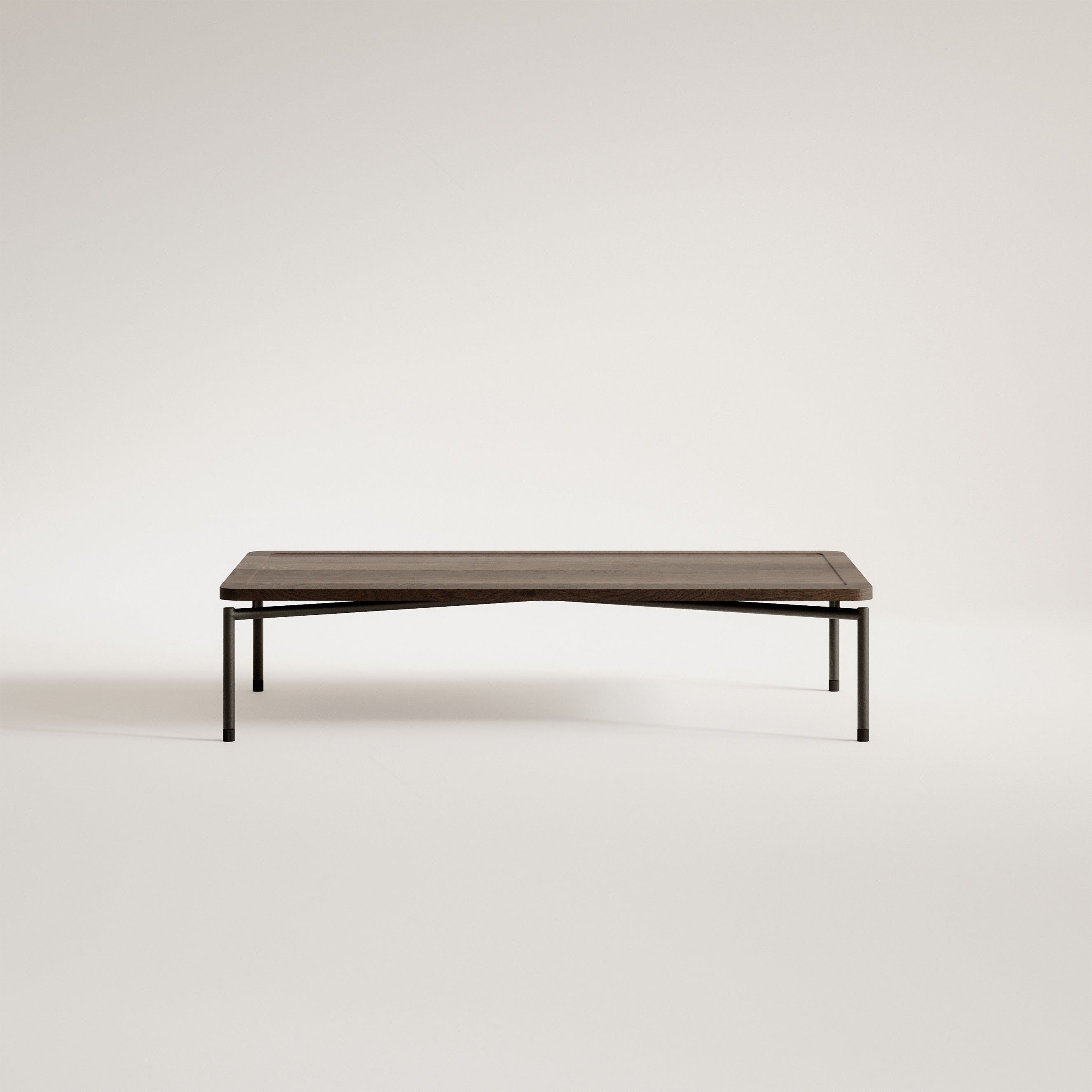 Rectangular coffee table DAPPLE oak