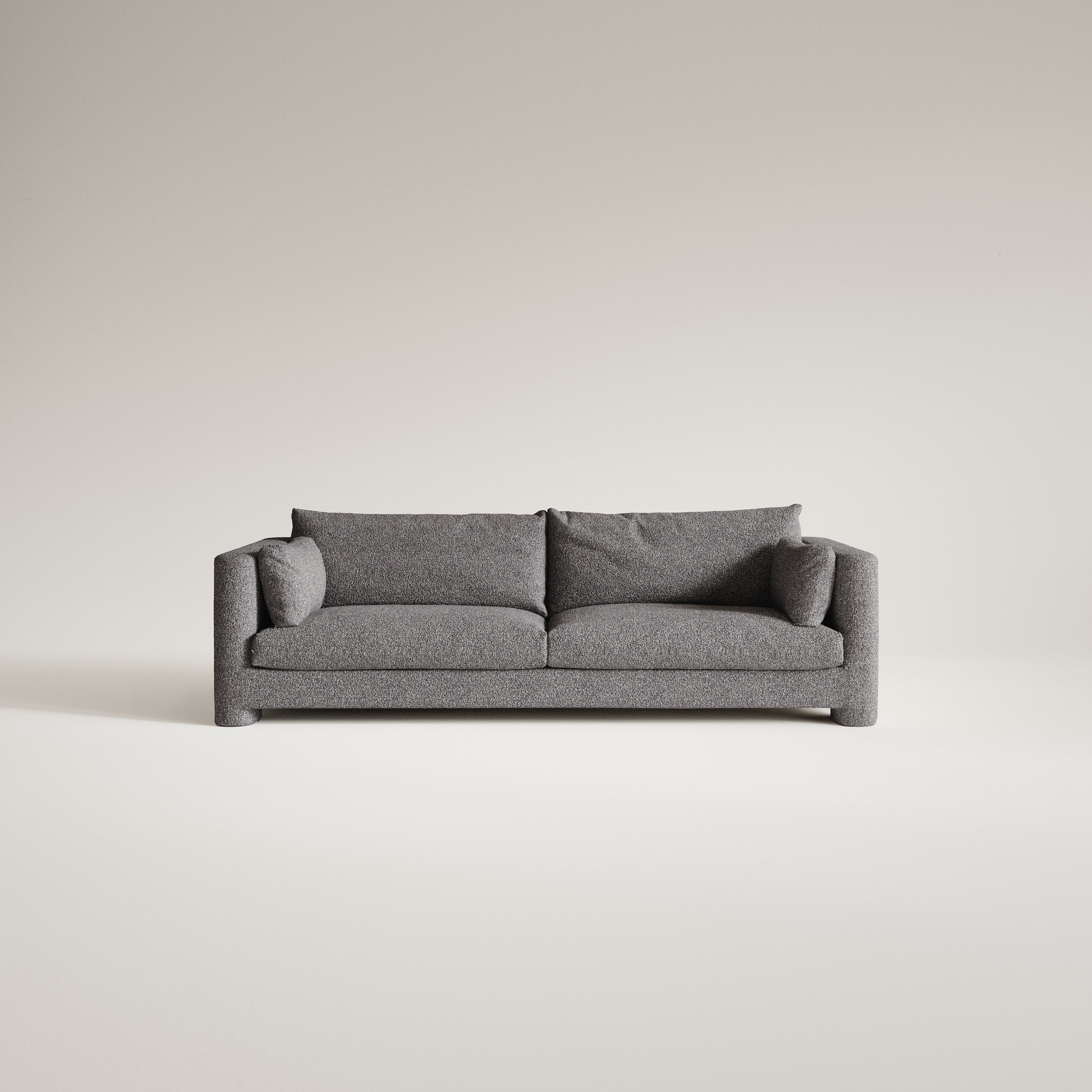 ION upholstered 3-seater sofa