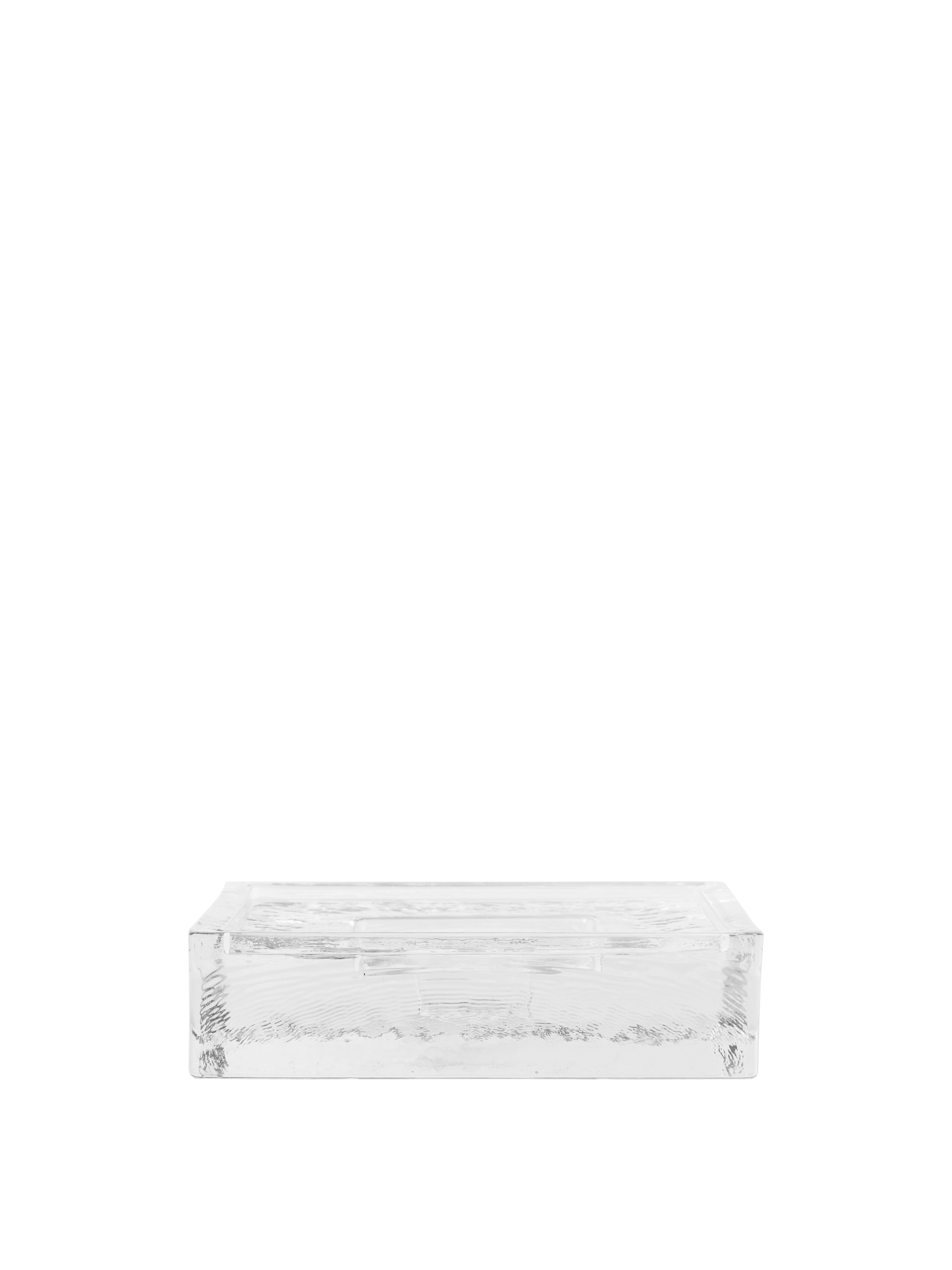 Świecznik kwadratowy GRADIA szkło