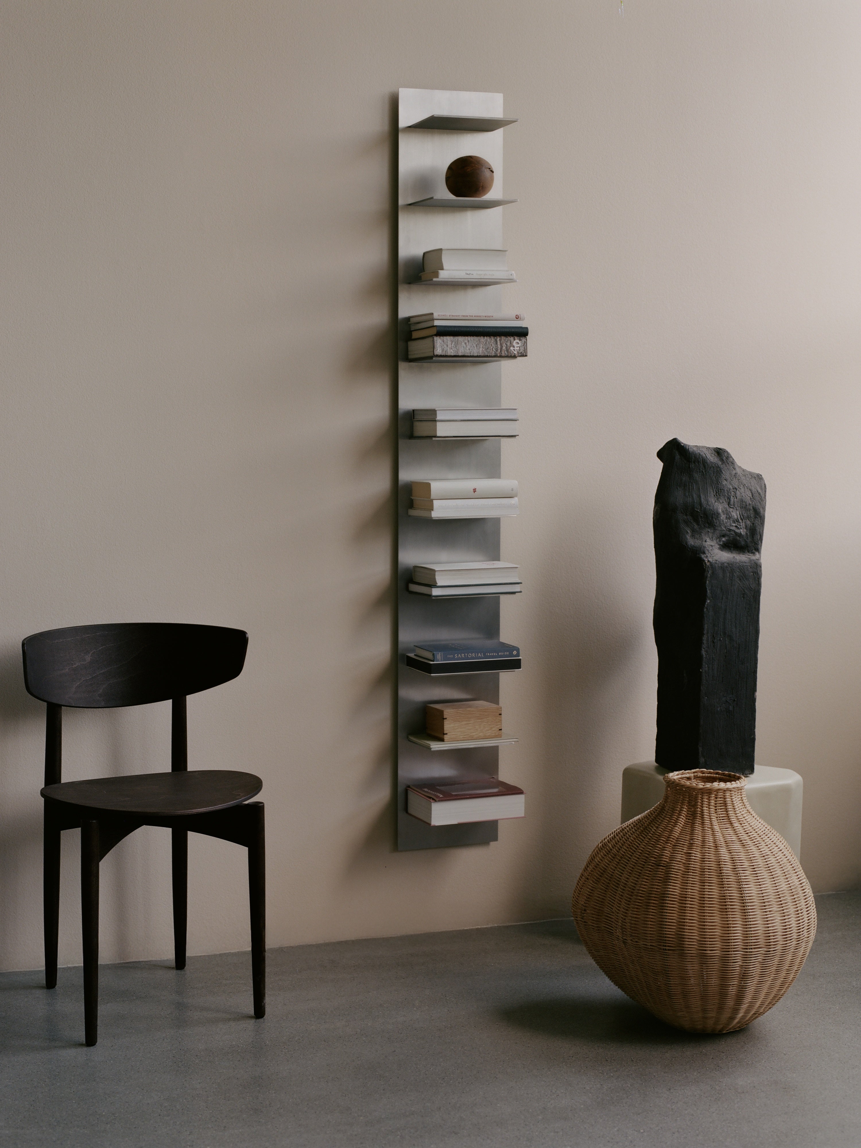 Chair Herman Wood Black Buk