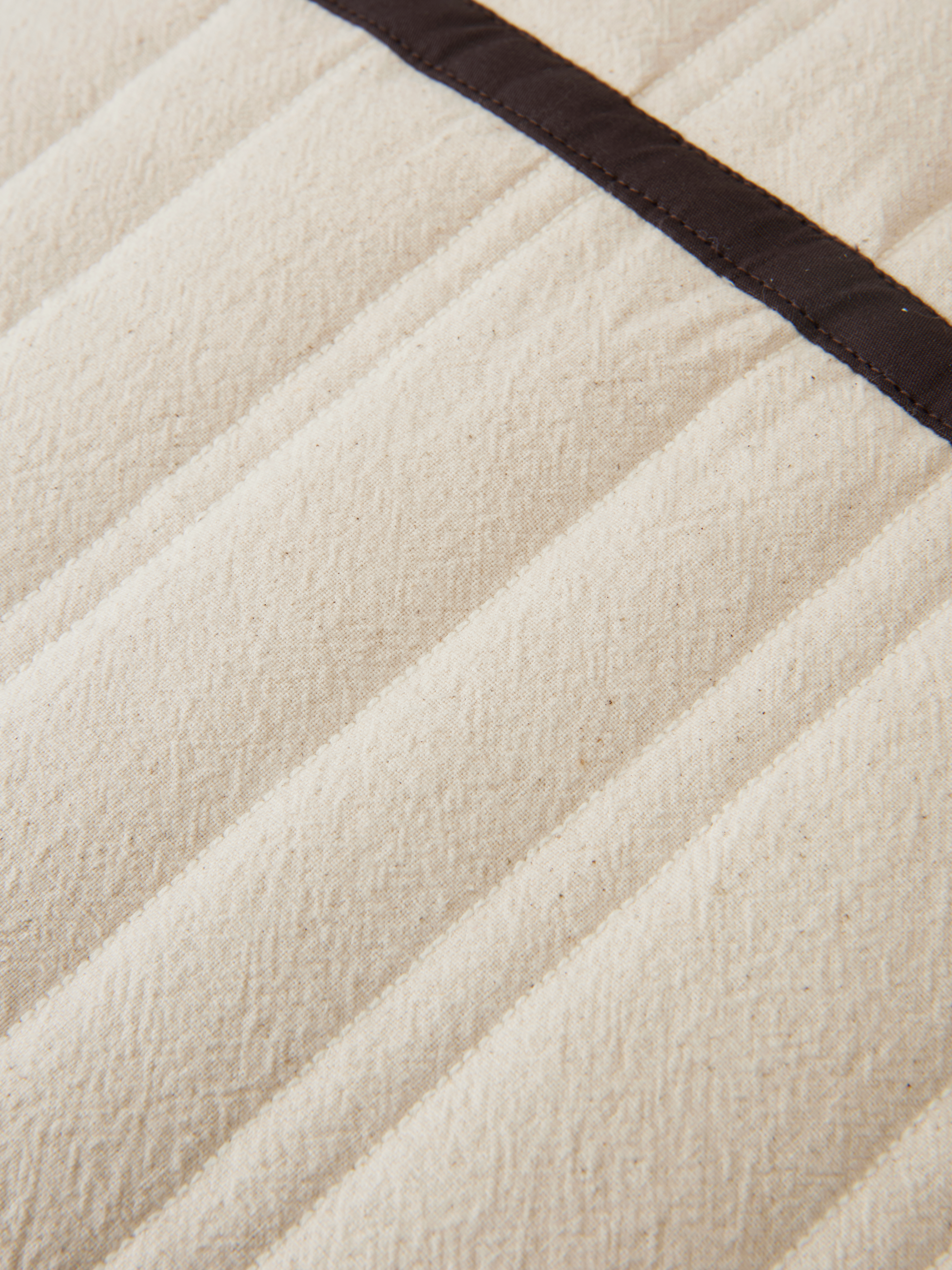 Poduszka VARI kremowy z ciemnobrązowym